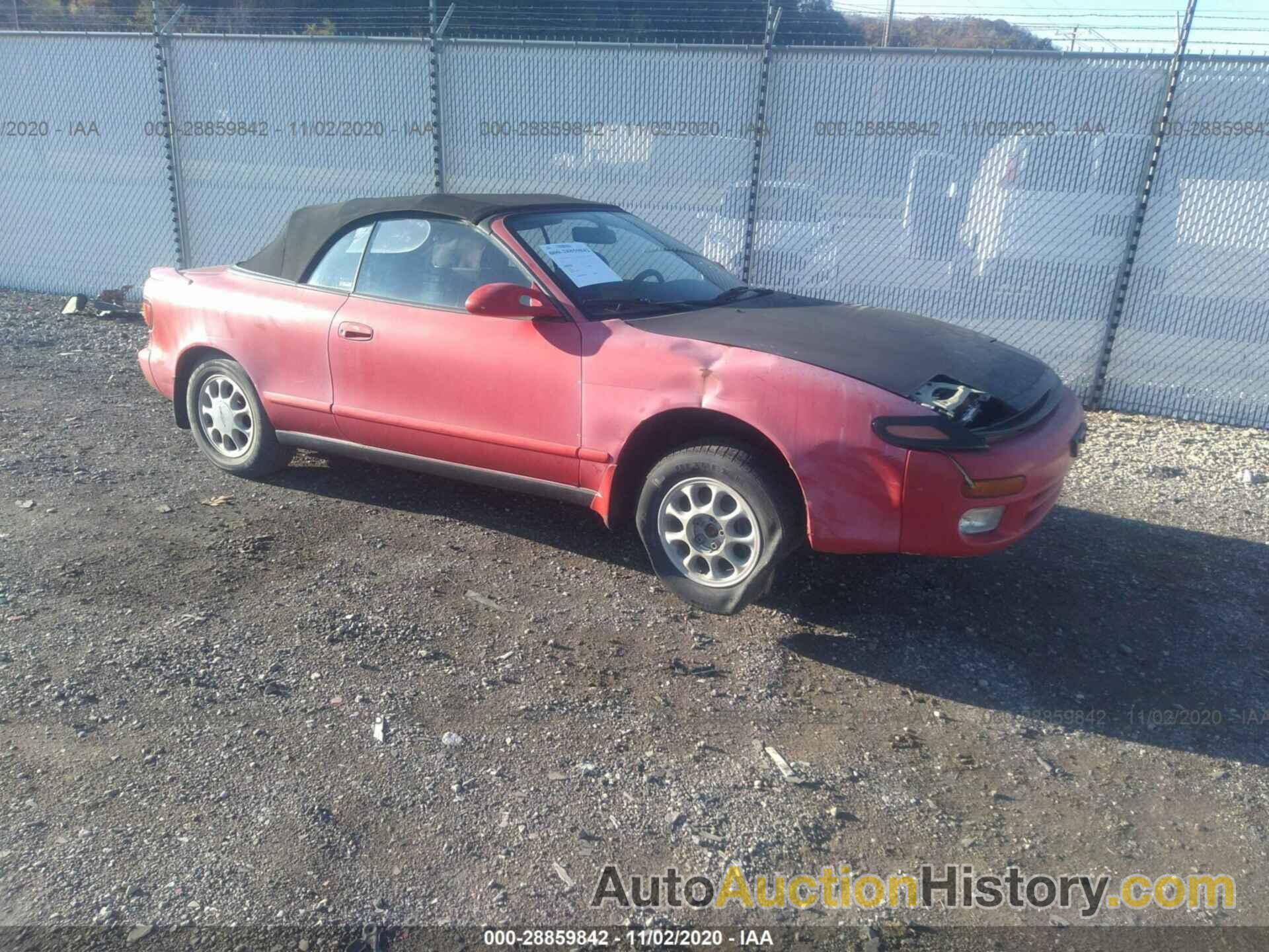 TOYOTA CELICA GT, JT5ST87K7P0144382