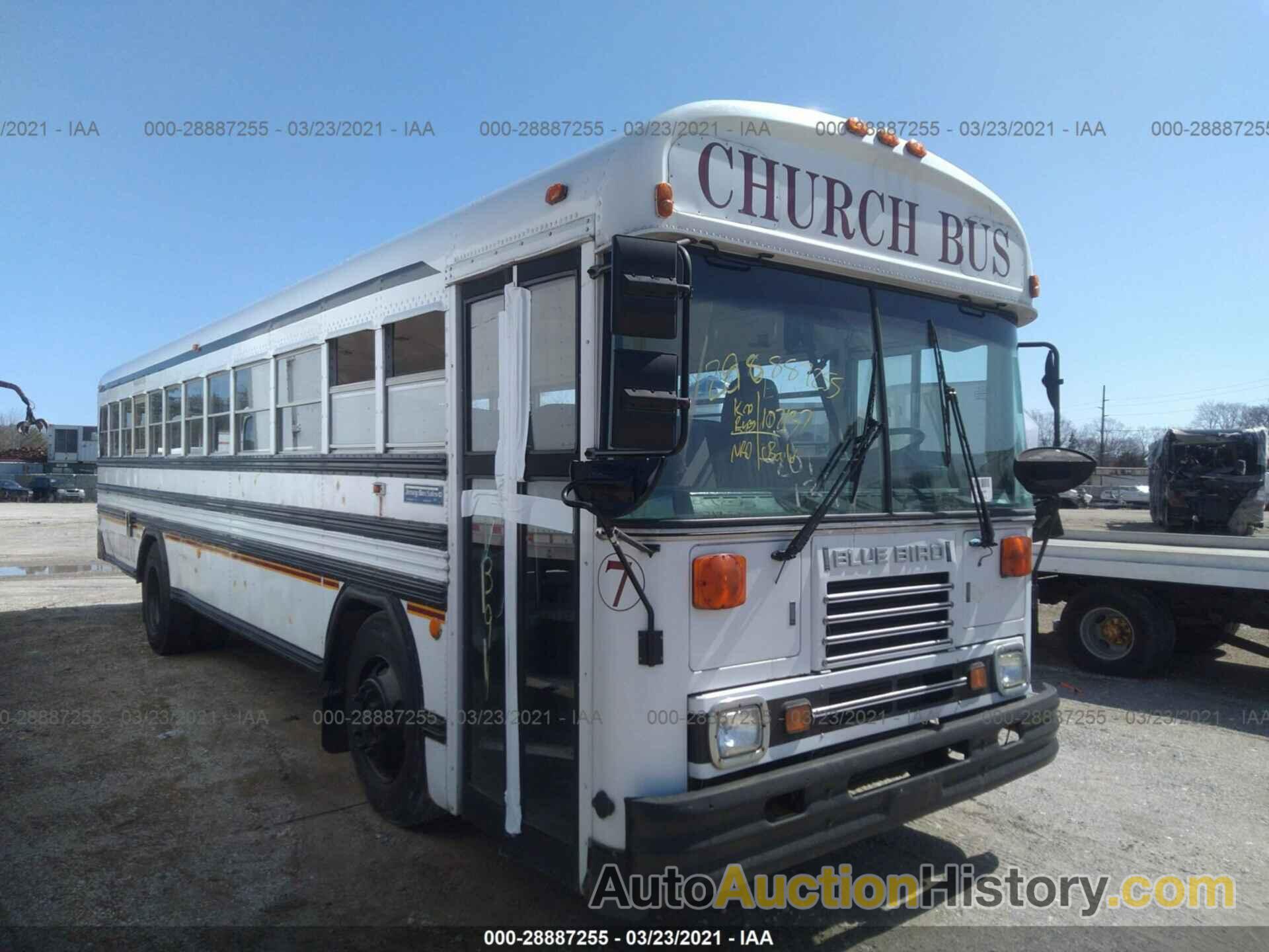 BLUE BIRD SCHOOL BUS / TRANSIT BUS, 1BAAGCSA6SF063248