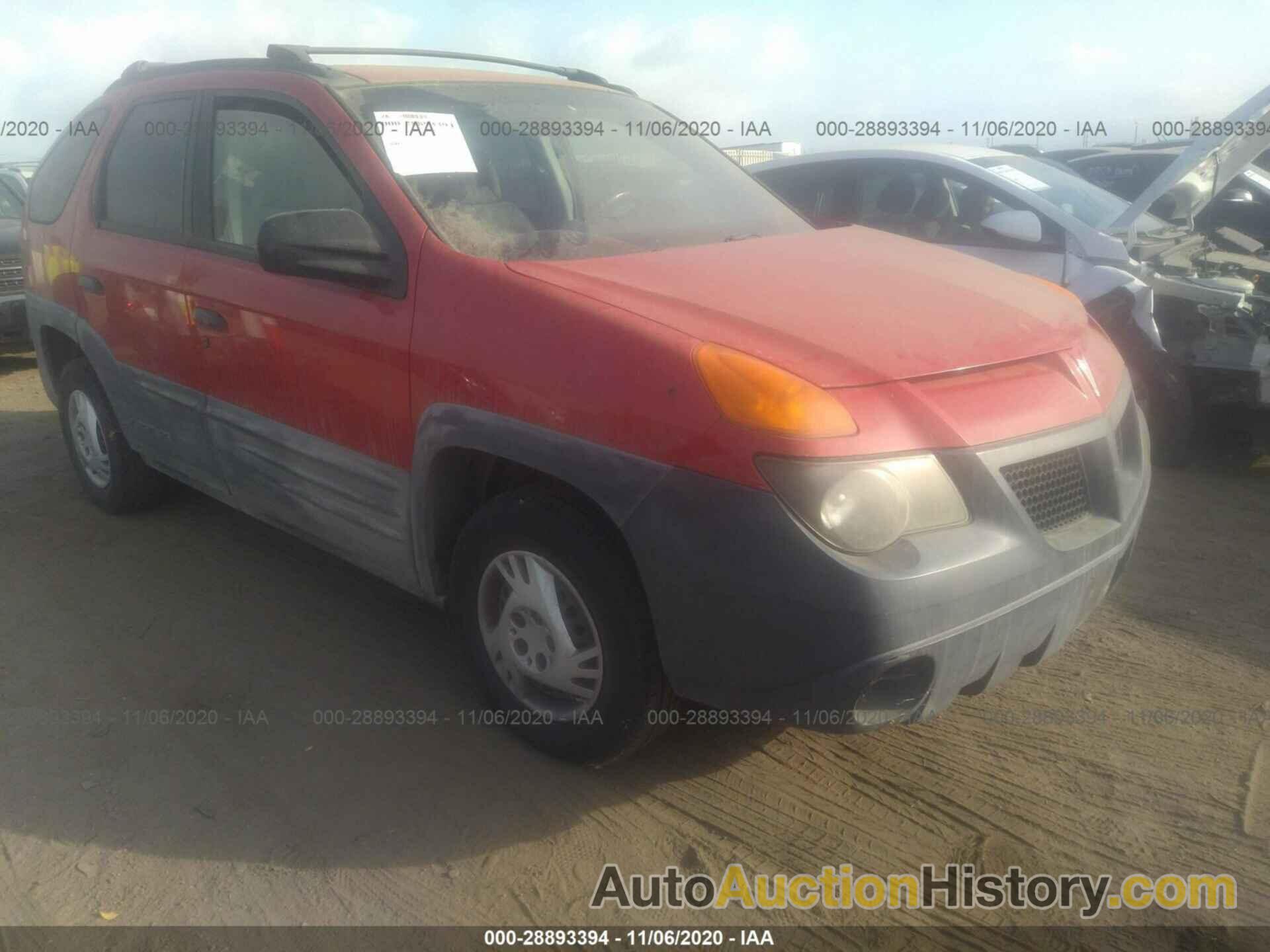 PONTIAC AZTEK, 3G7DA03E91S533575