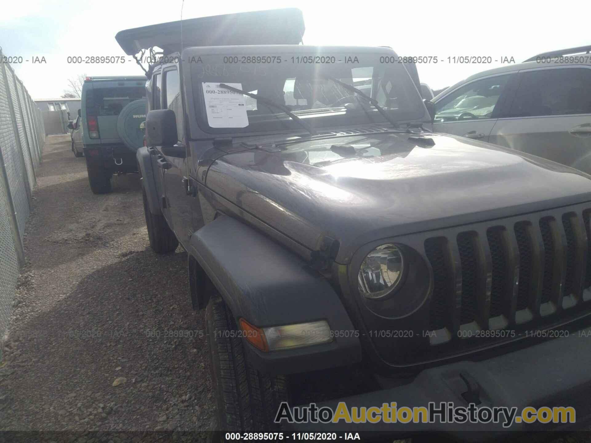 JEEP WRANGLER UNLIMITED SPORT, 1C4HJXDG8KW511391