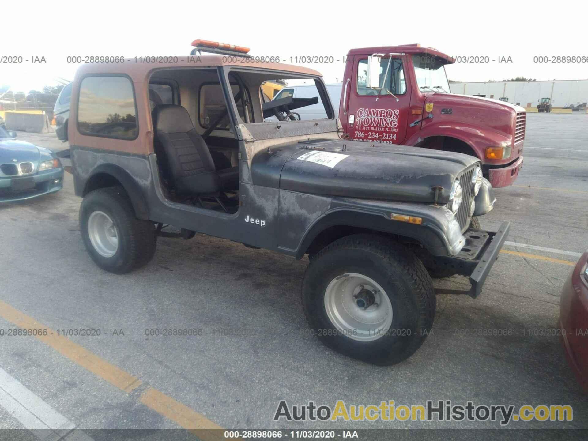 JEEP JEEP CJ7, 1JCCF87A9GT114630