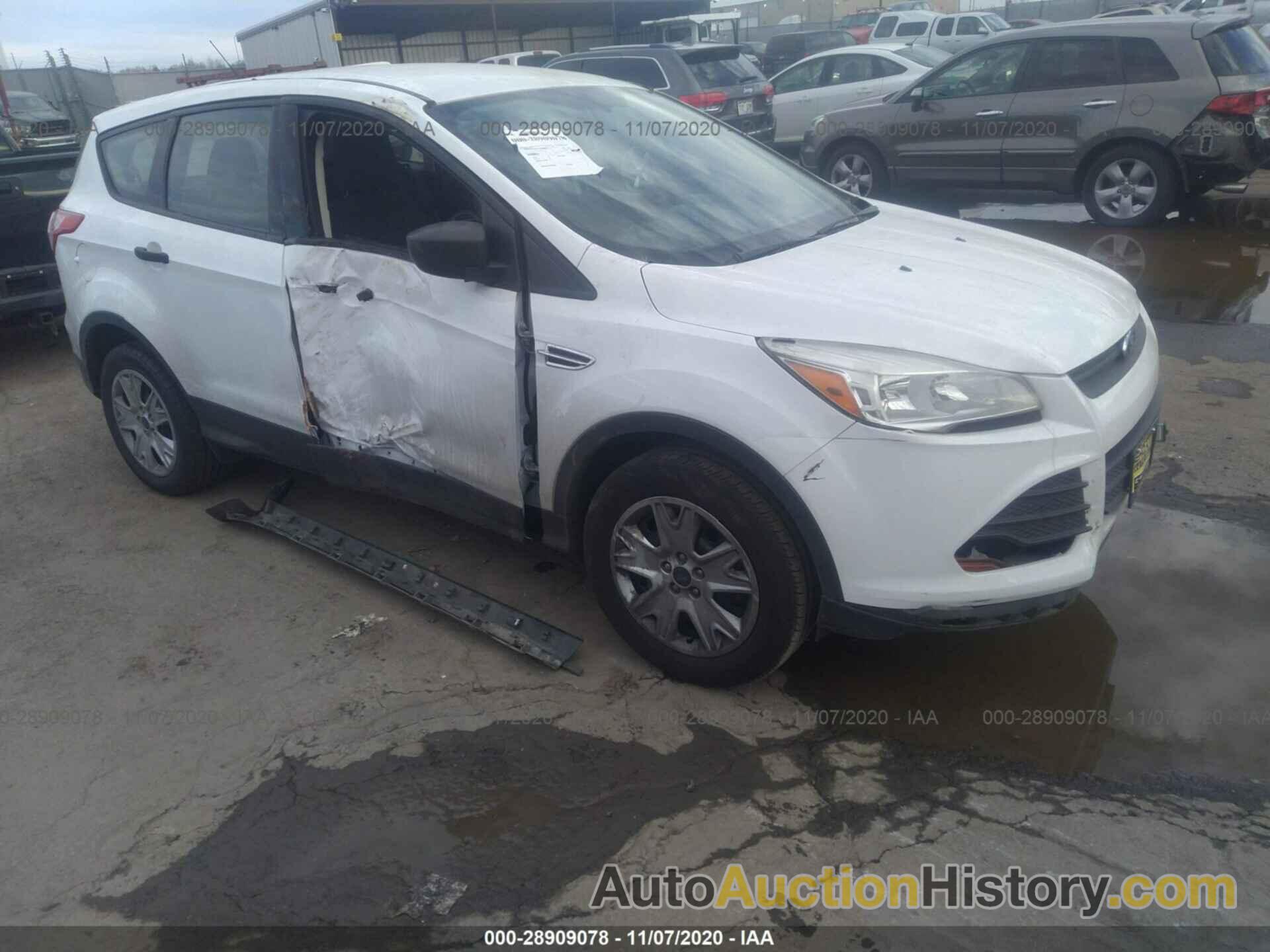 FORD ESCAPE S, 1FMCU0F74FUC14105