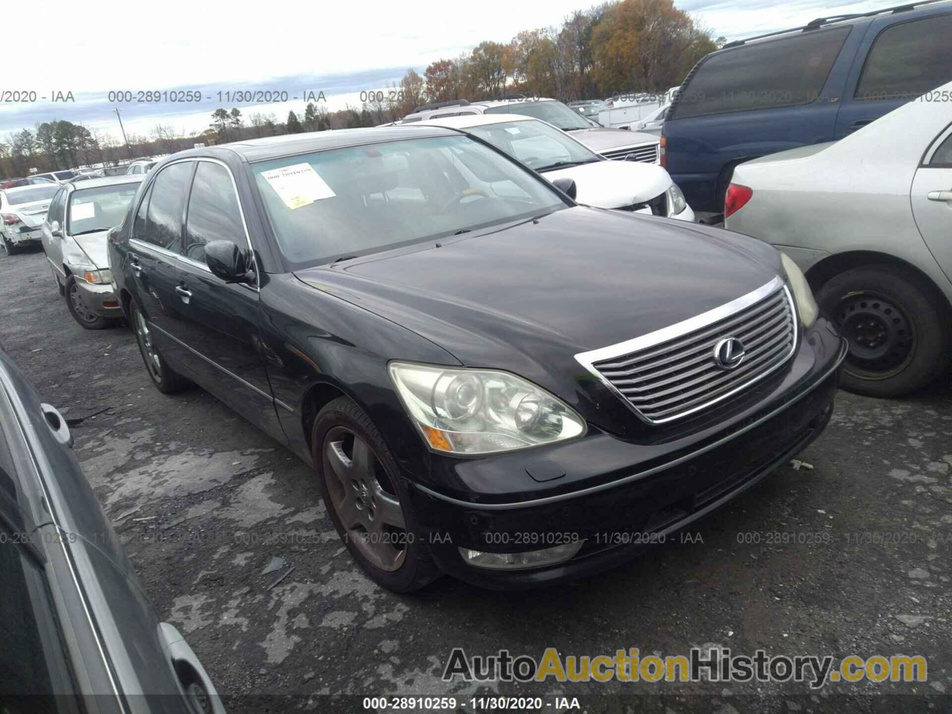 LEXUS LS 430, JTHBN36F355026561