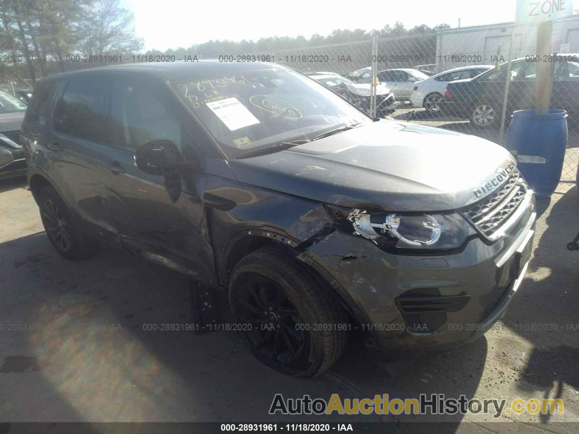 LAND ROVER DISCOVERY SPORT SE, SALCP2BG4HH642497