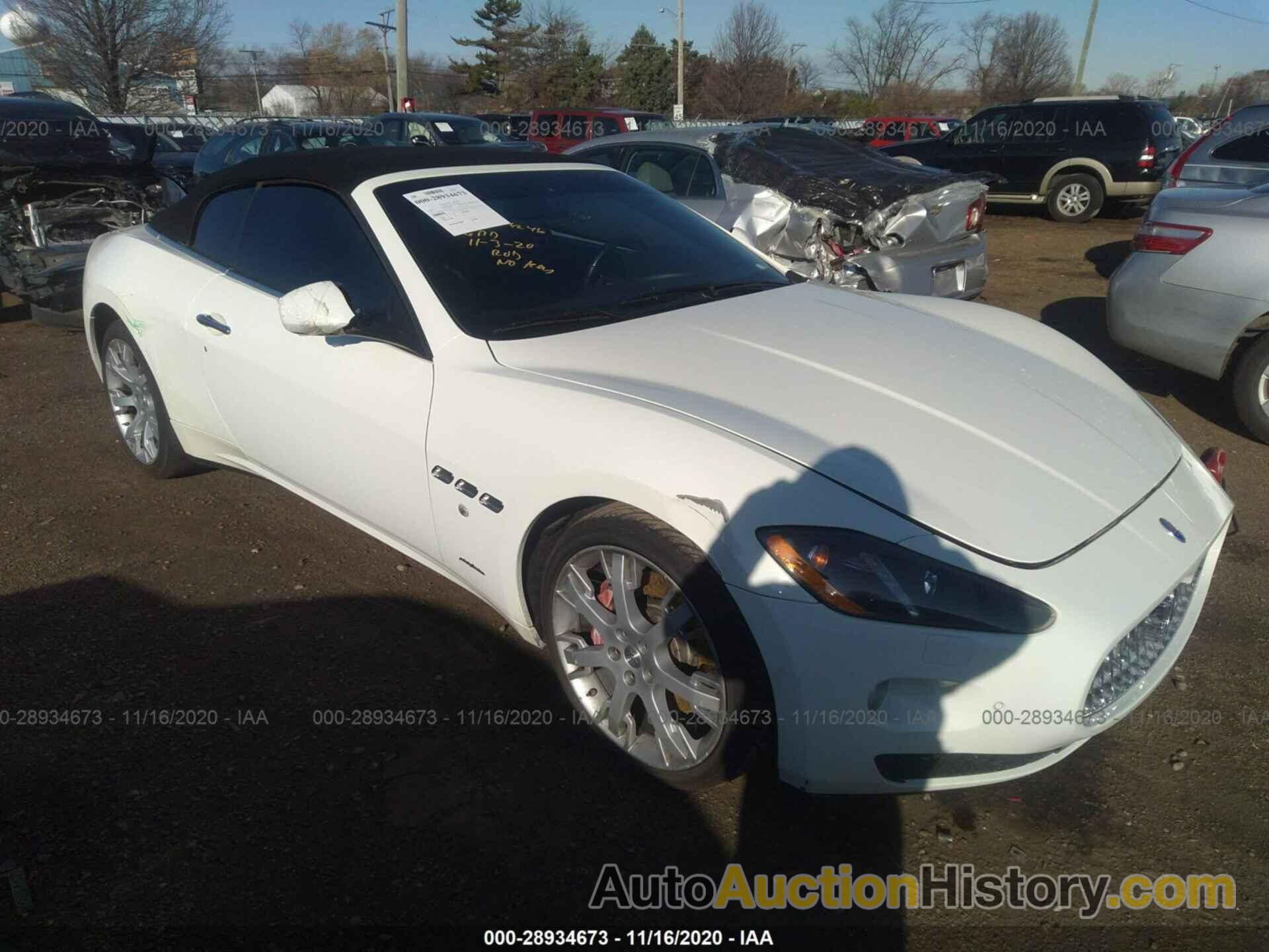 MASERATI GRANTURISMO CONVERTIBLE, ZAM45MMA5D0067899