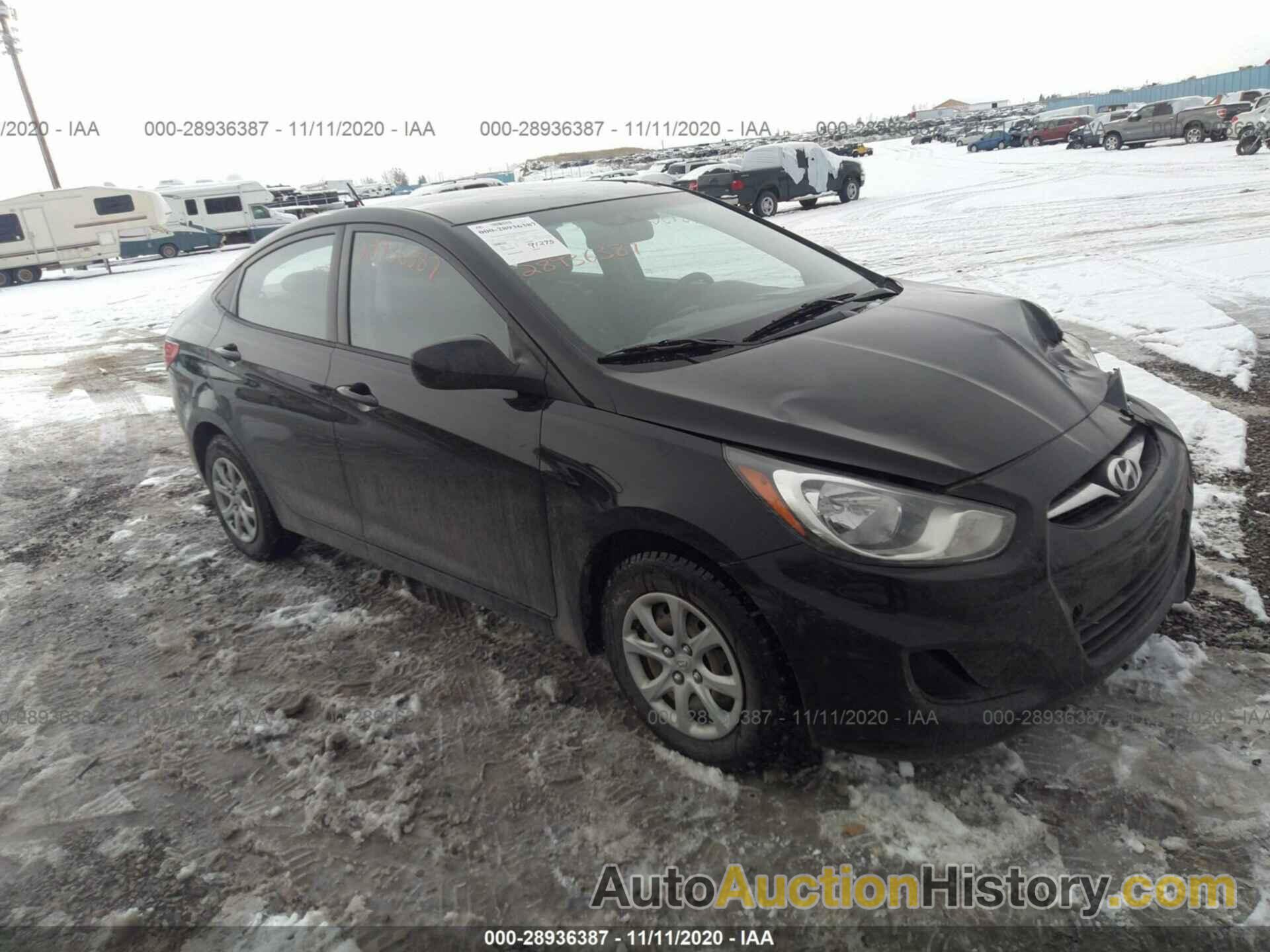 HYUNDAI ACCENT GLS, KMHCT4AE7CU164408