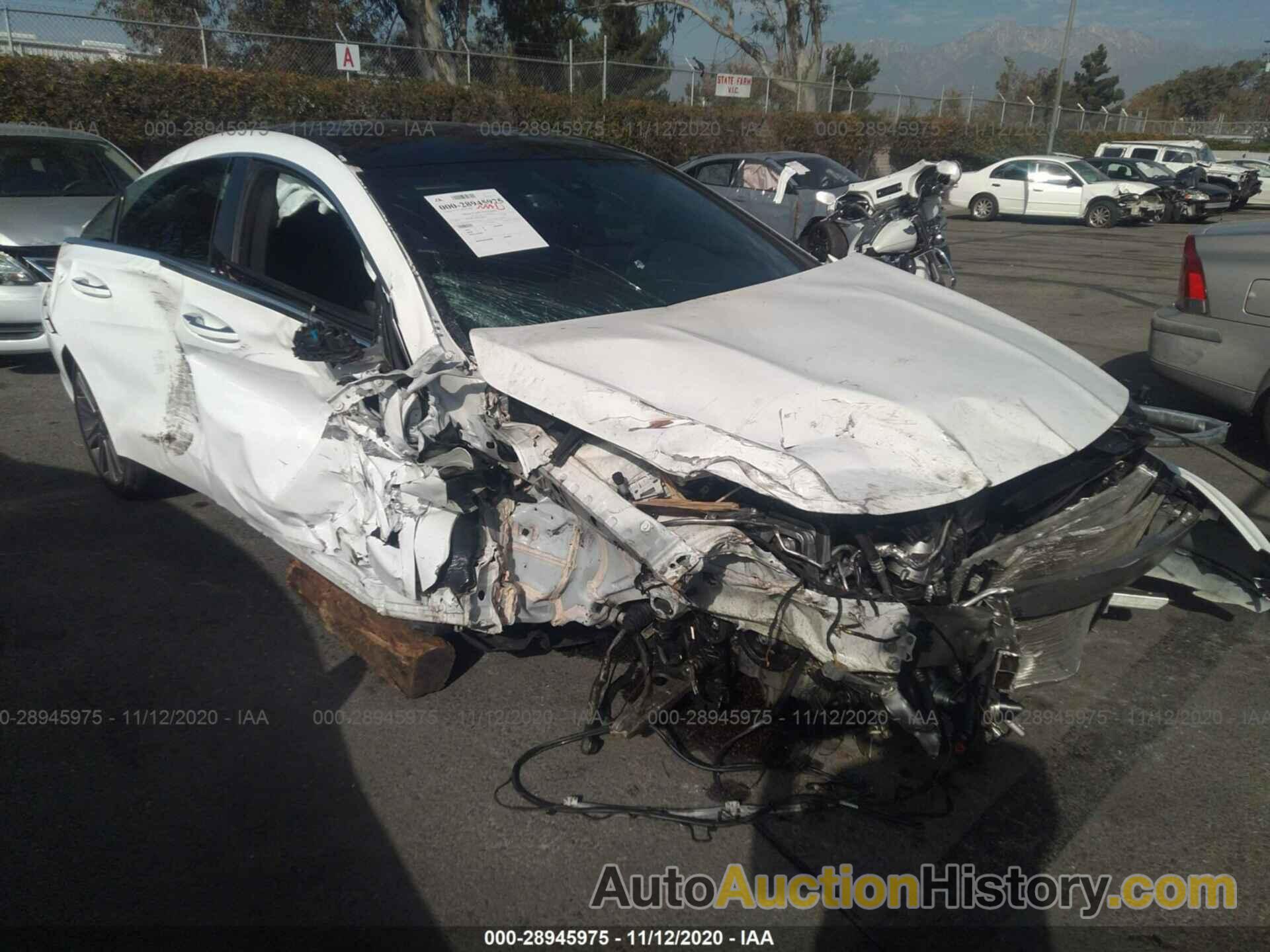 MERCEDES-BENZ CLA CLA 250, WDDSJ4EB3KN721593