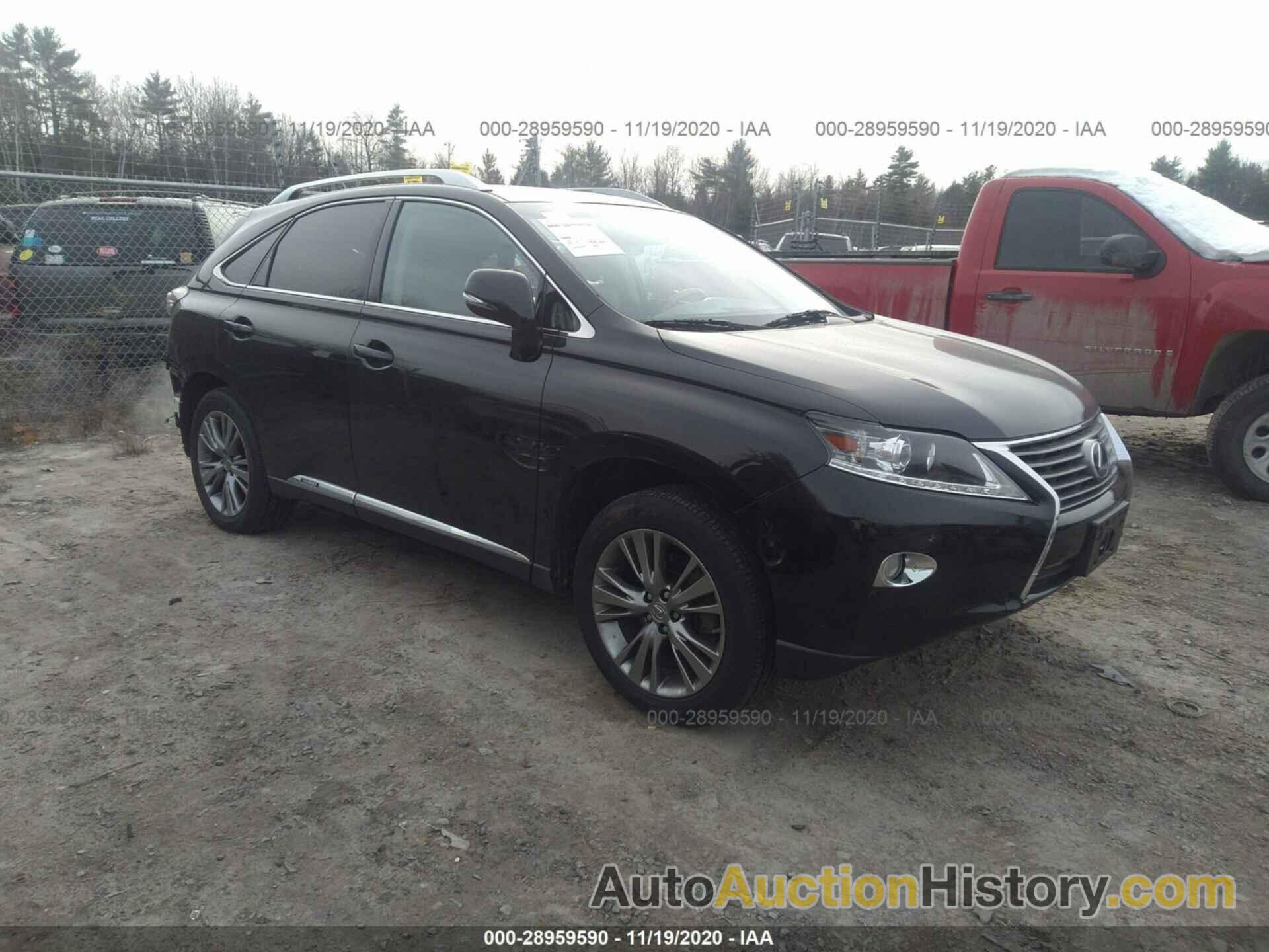 LEXUS RX 450H, JTJBC1BA1E2068778