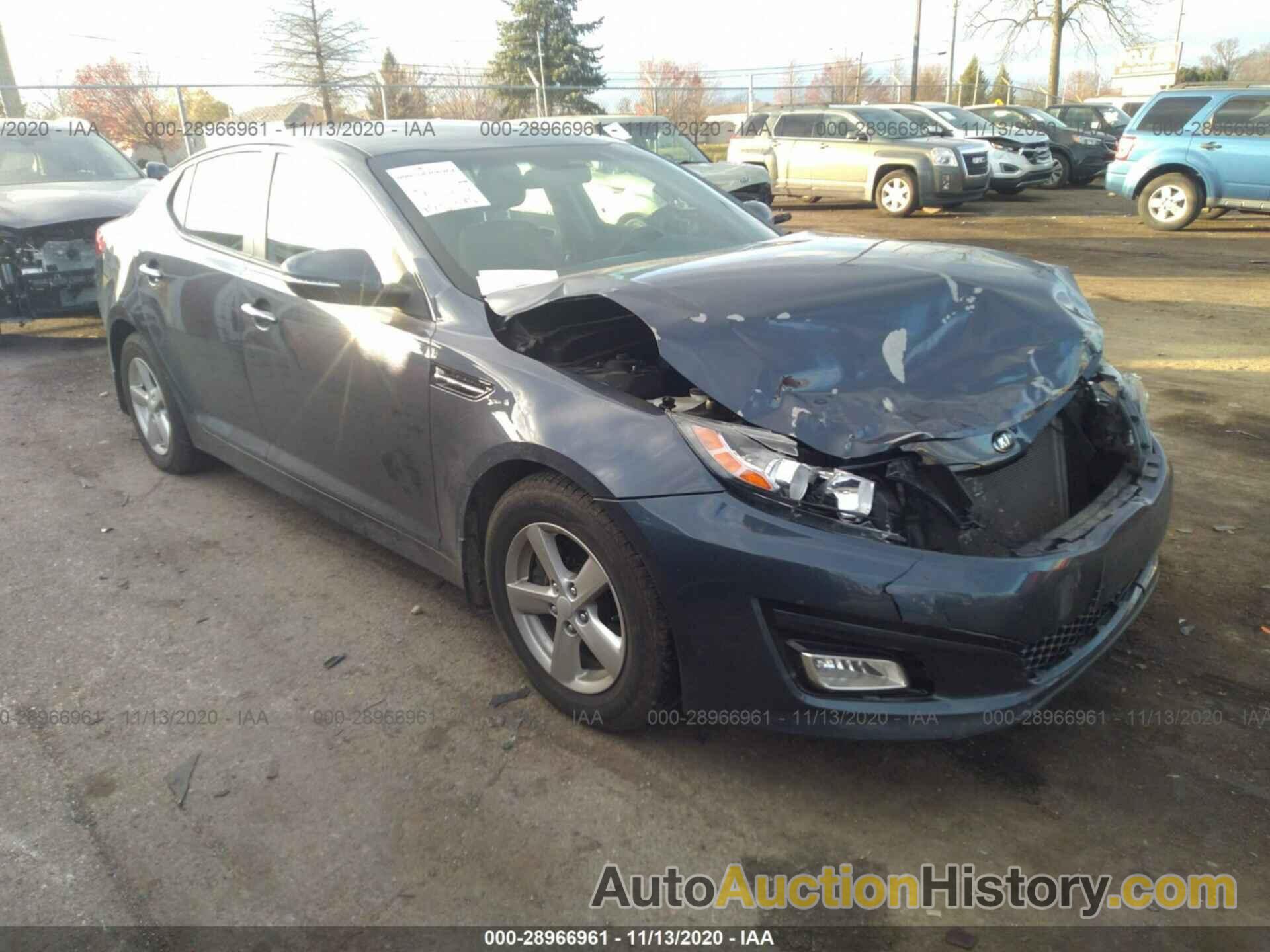 KIA OPTIMA LX, 5XXGM4A72FG487635