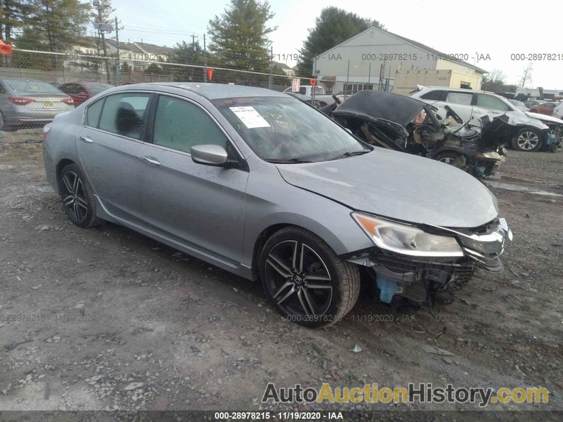 HONDA ACCORD SEDAN SPORT, 1HGCR2F57HA070538