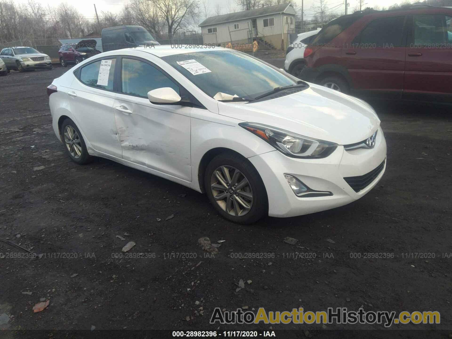 HYUNDAI ELANTRA SE, 5NPDH4AE3GH662499