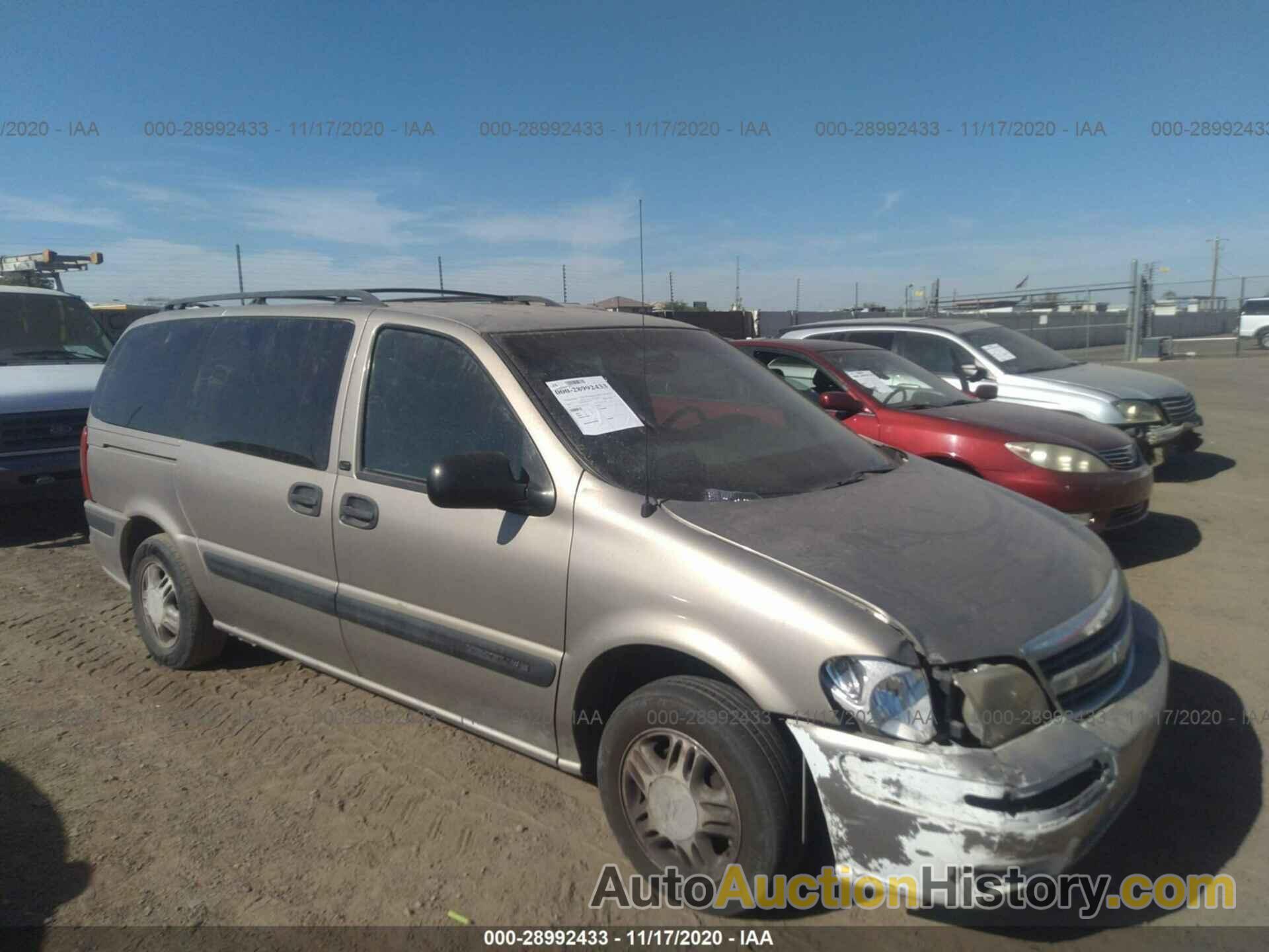 CHEVROLET VENTURE W/LT 1SD PKG, 1GNDX03EX3D170682