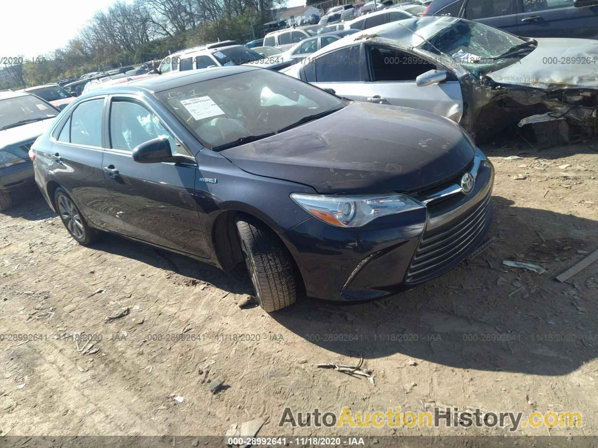 TOYOTA CAMRY HYBRID XLE, 4T1BD1FK2GU182682