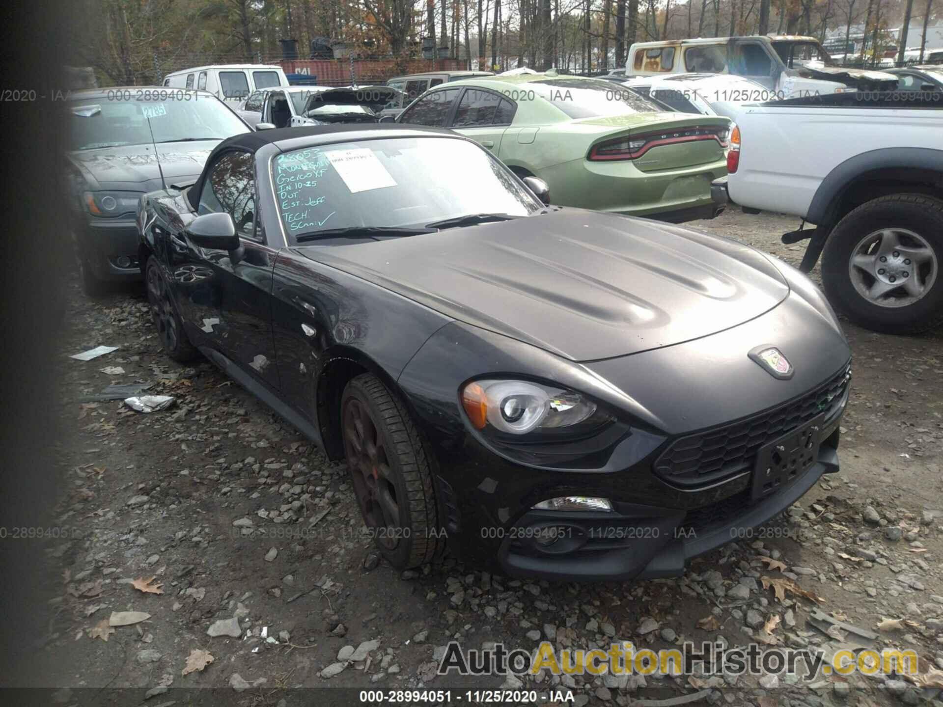 FIAT 124 SPIDER ABARTH, JC1NFAEK0J0137085