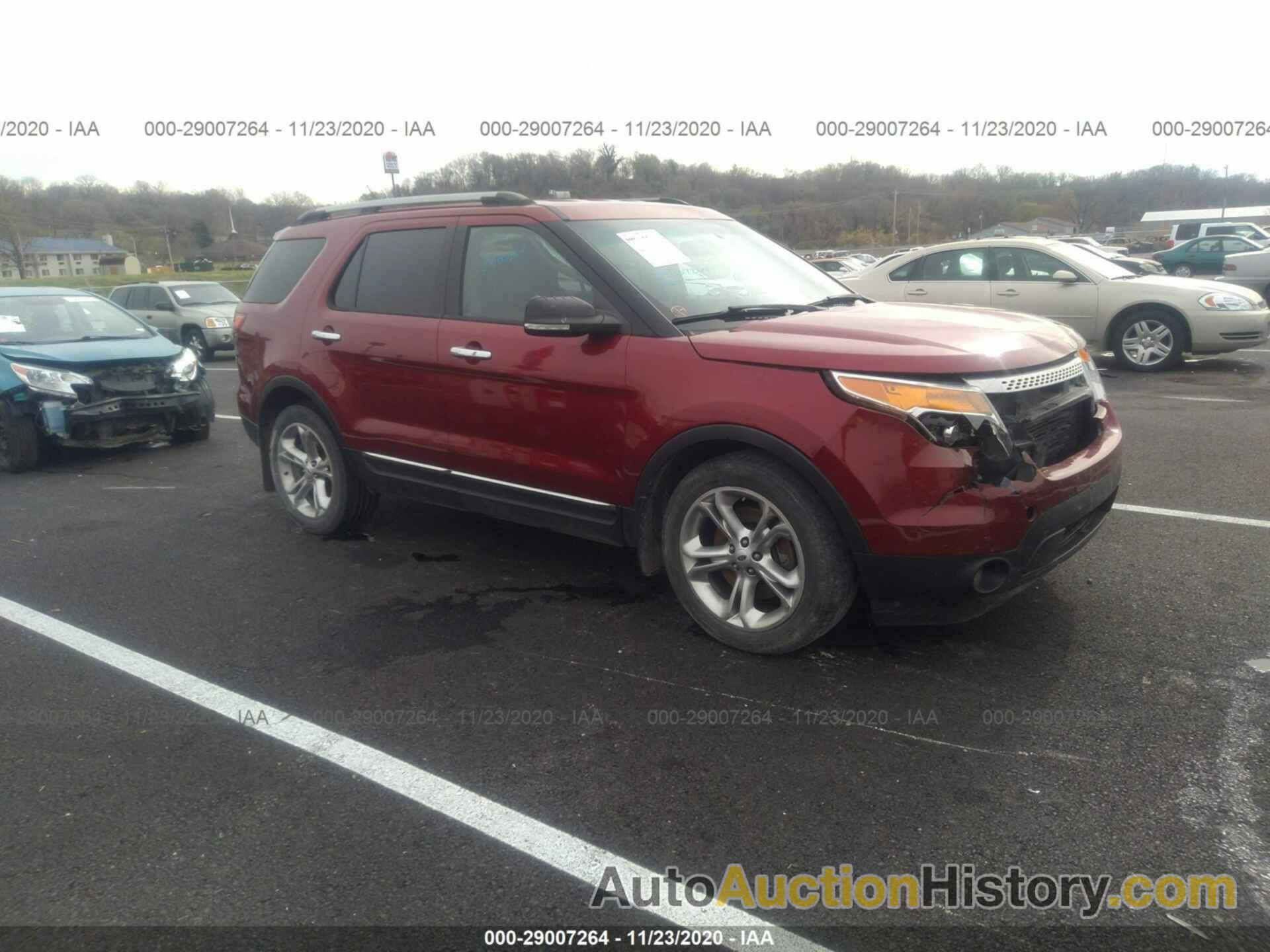 FORD EXPLORER XLT, 1FM5K7D90DGB82986