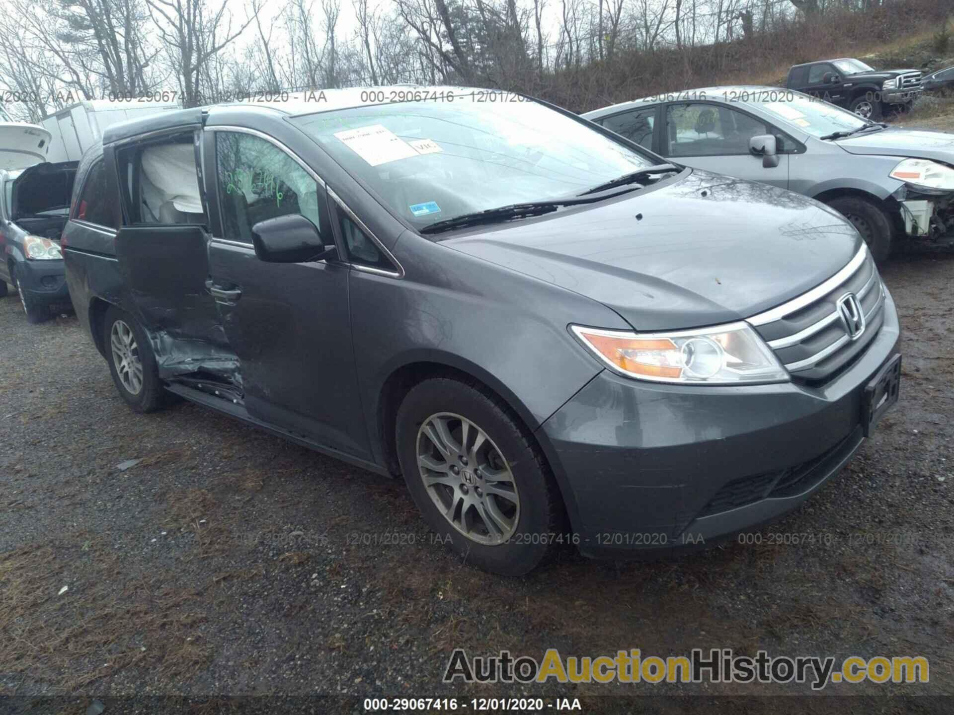 HONDA ODYSSEY EX-L, 5FNRL5H64DB041095