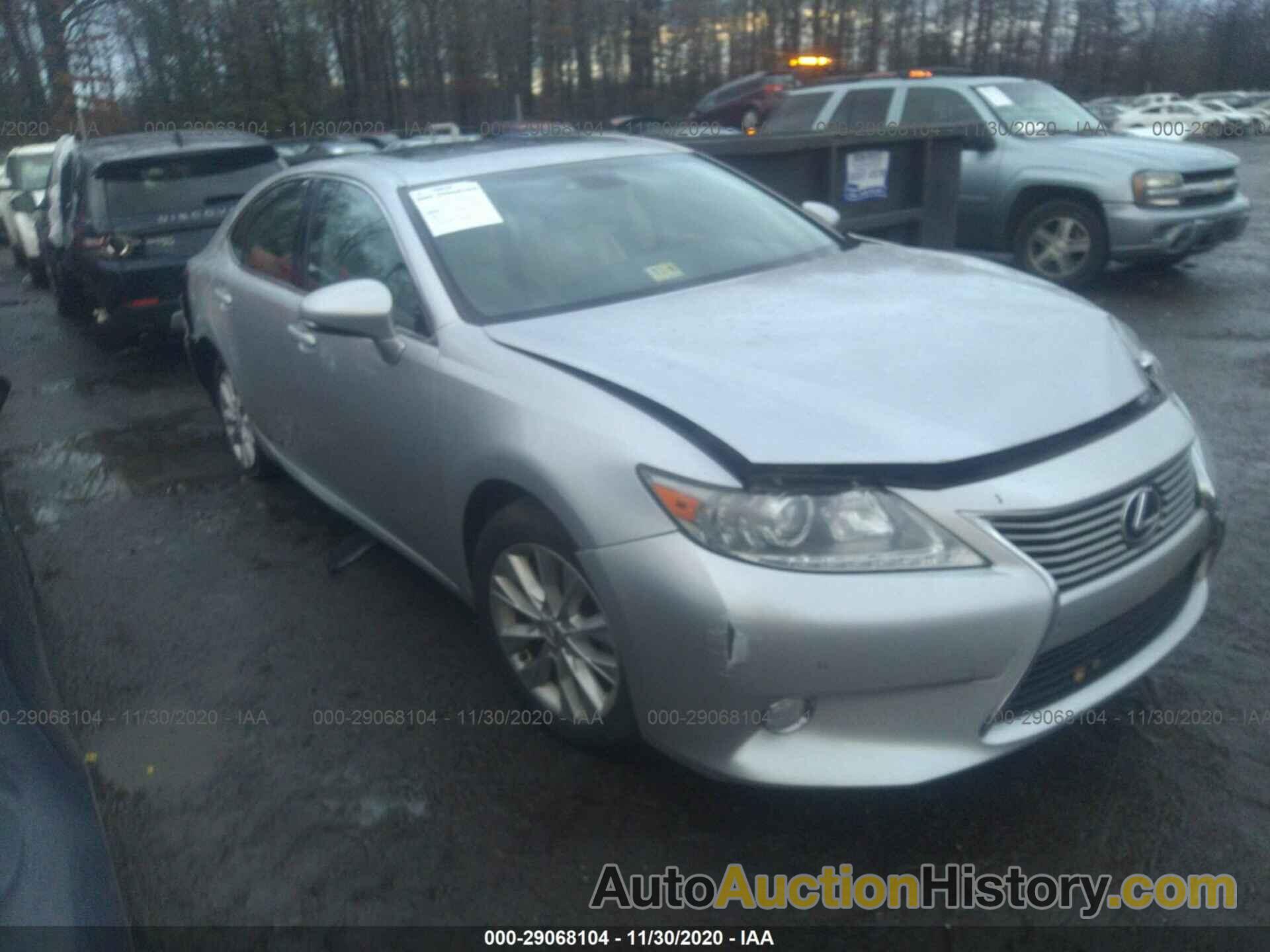 LEXUS ES 300H HYBRID, JTHBW1GG6D2012307