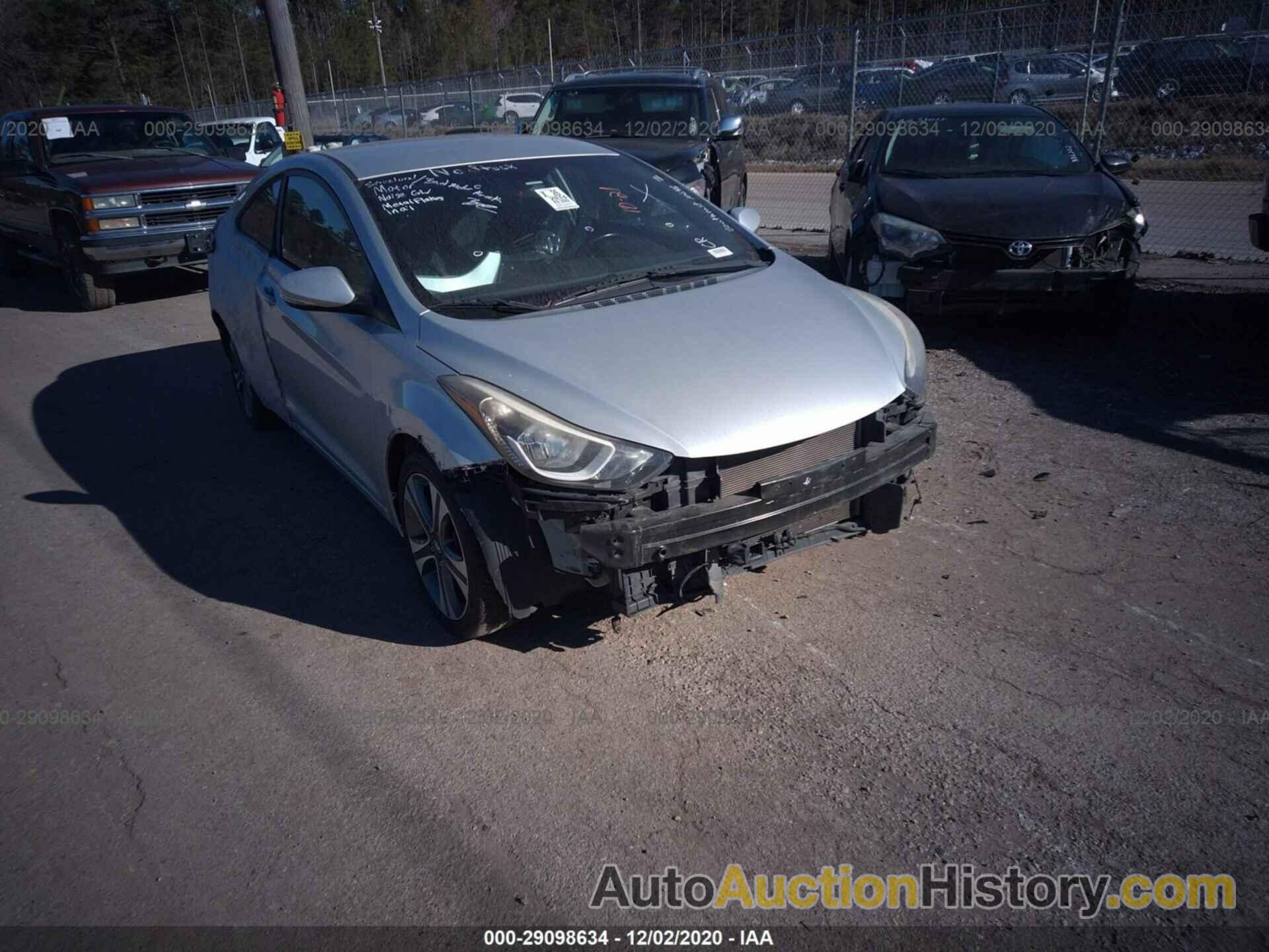 HYUNDAI ELANTRA COUPE, KMHDH6AH5EU023920