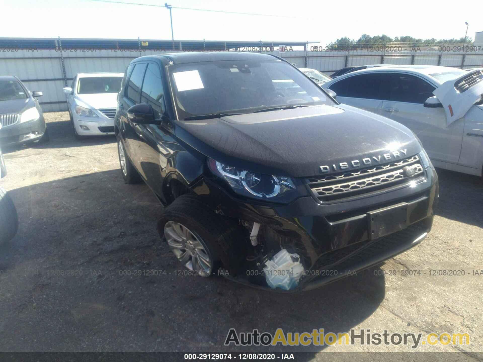 LAND ROVER DISCOVERY SPORT SE, SALCP2RX3JH747916