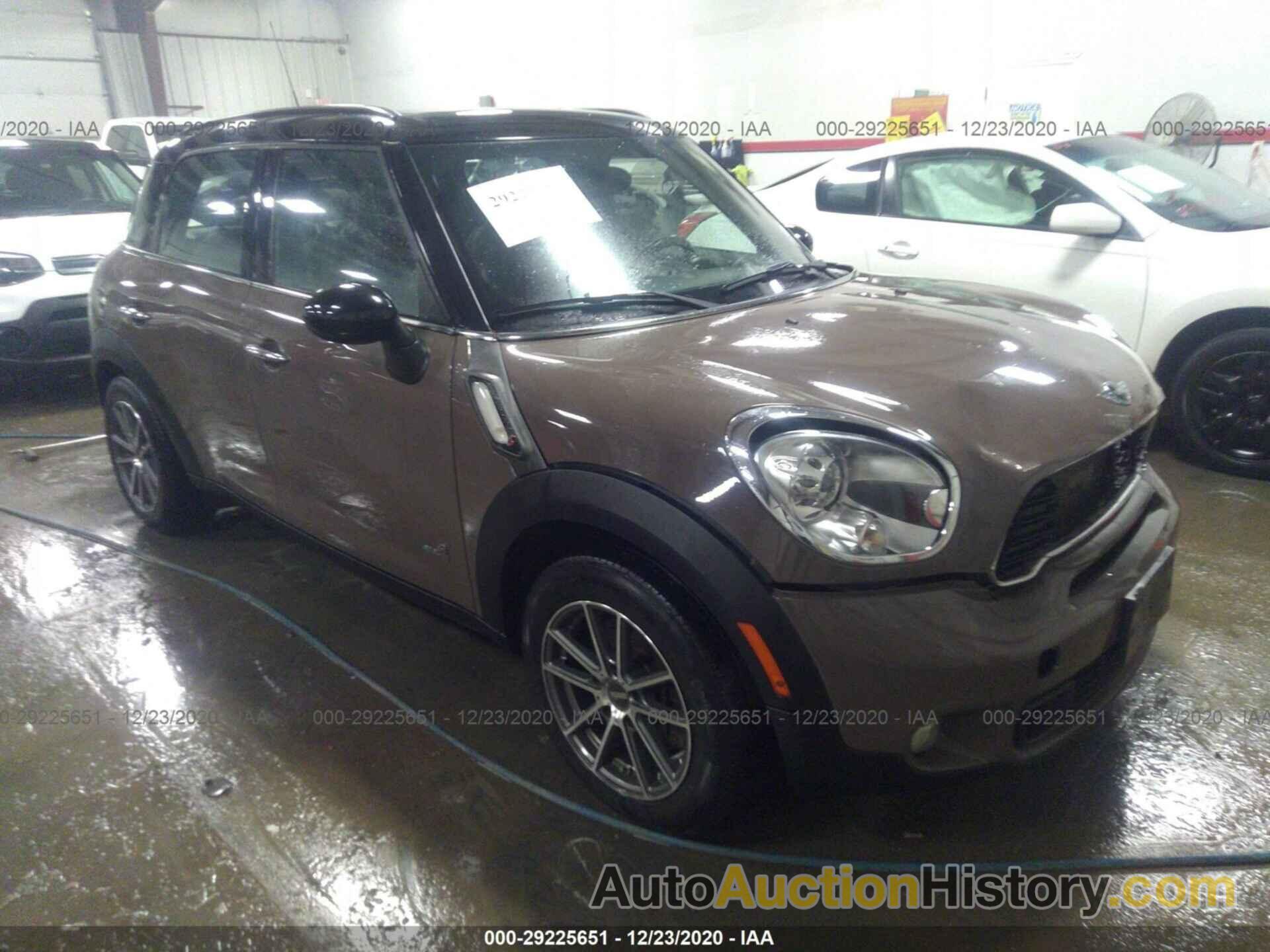 MINI COOPER COUNTRYMAN S, WMWZC5C59CWM12452