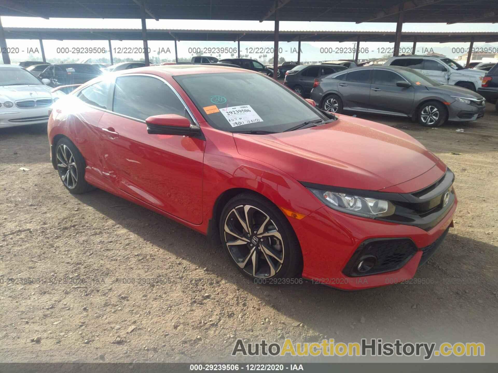 HONDA CIVIC SI COUPE, 2HGFC3A55KH755061