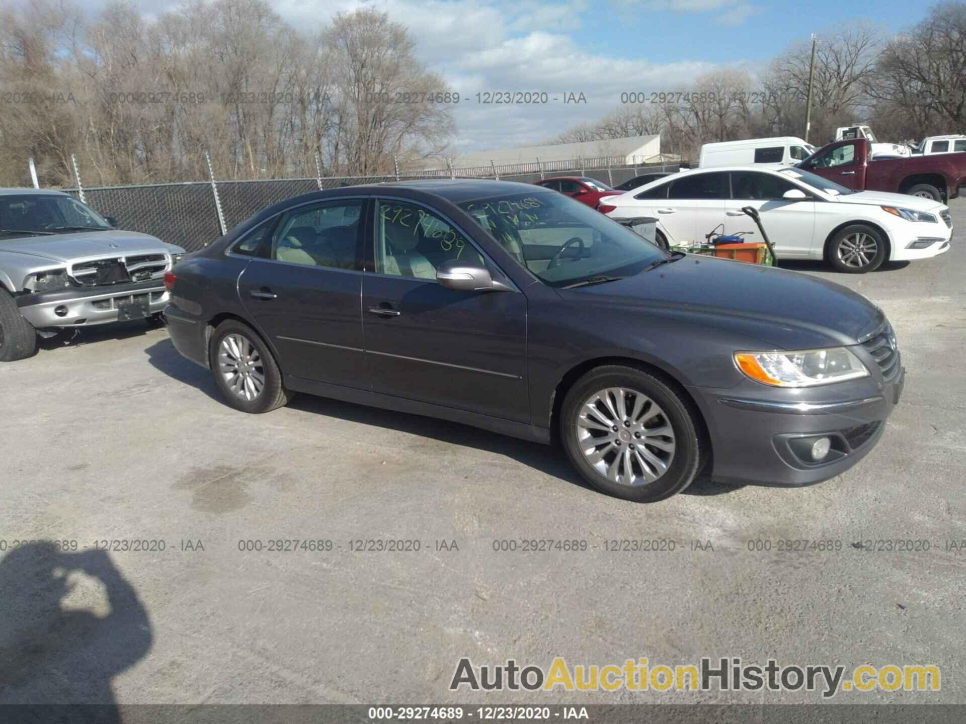 HYUNDAI AZERA LIMITED, KMHFC4DF9BA559255