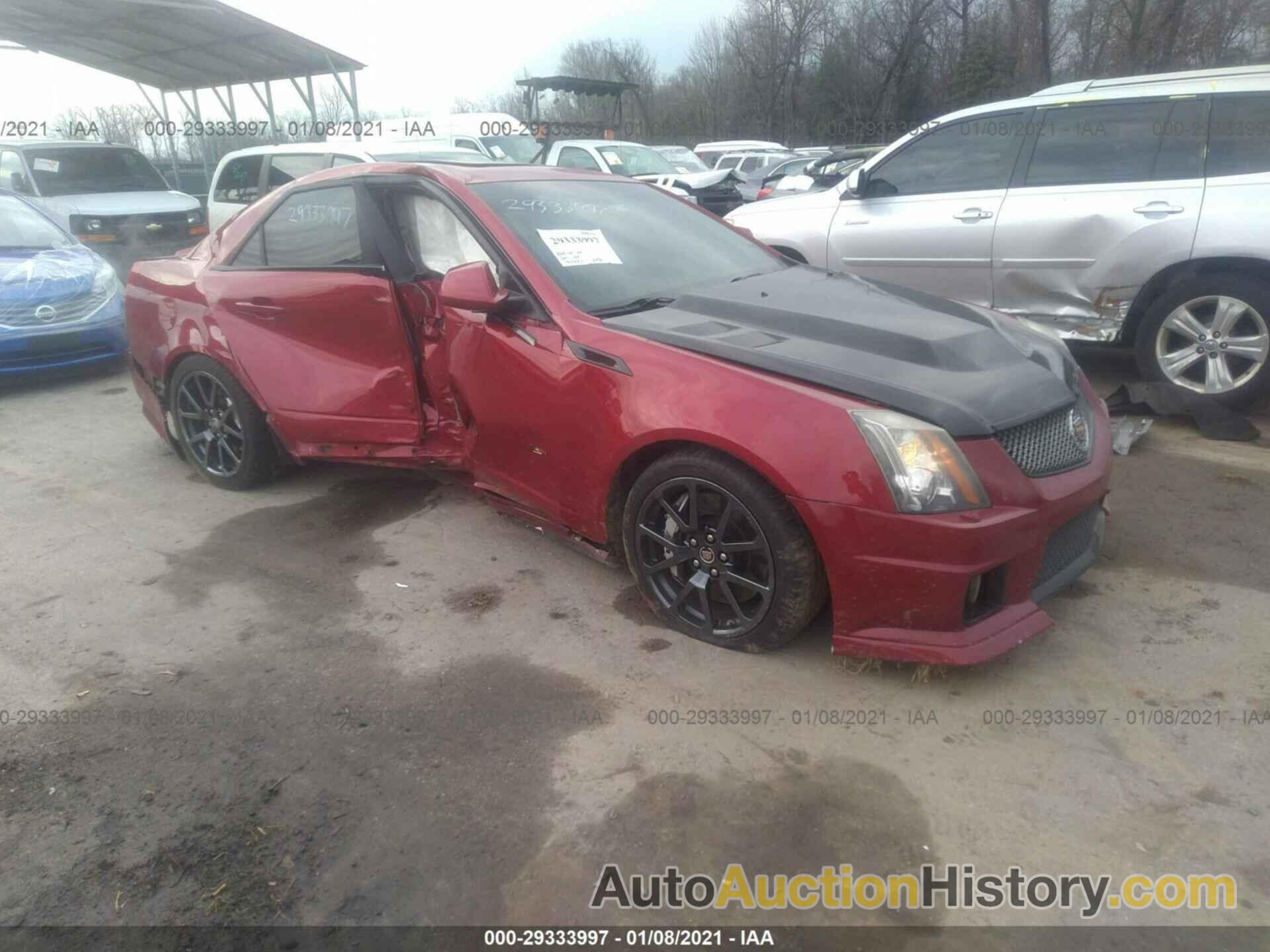 CADILLAC CTS-V SEDAN, 1G6DV5EP4B0141617