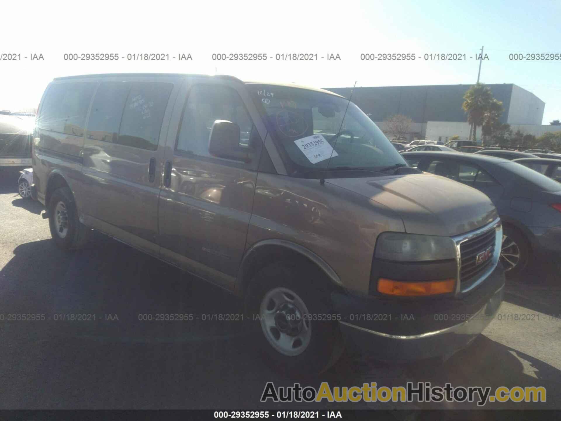 GMC SAVANA PASSENGER, 1GJGG25U331161855