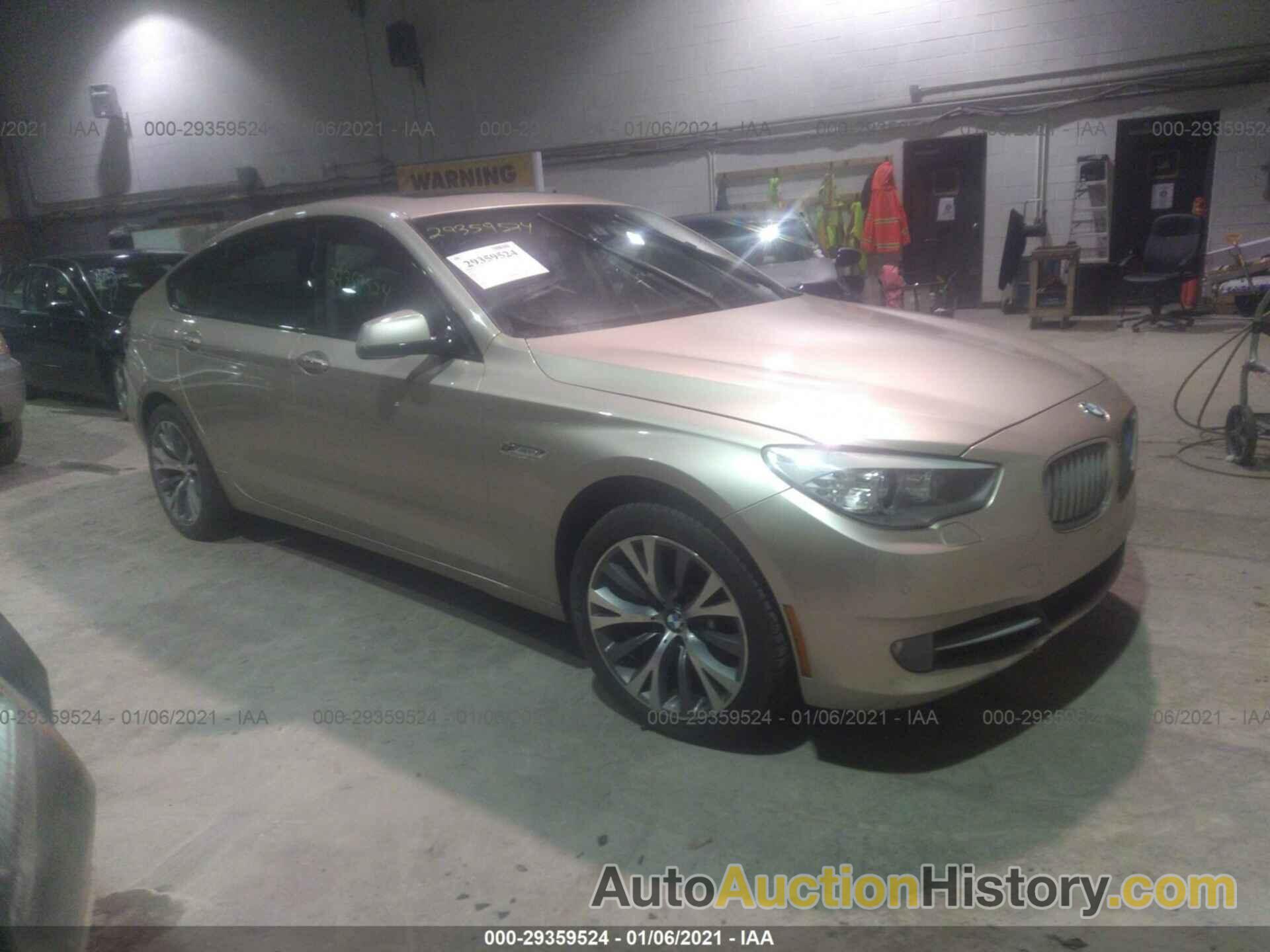 BMW 5 SERIES GRAN TURISMO 550I, WBASN4C53AC208752