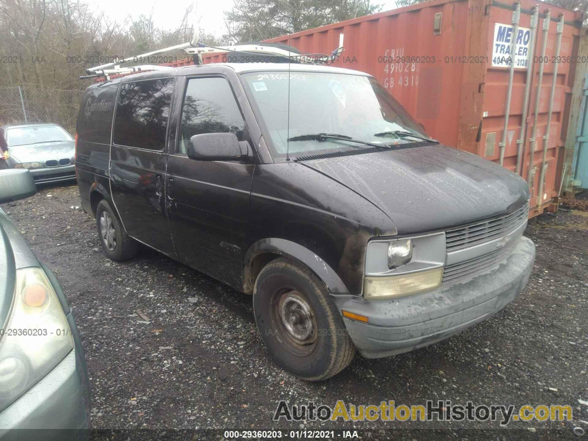 CHEVROLET ASTRO CARGO VAN, 1GCDM19W3VB230467