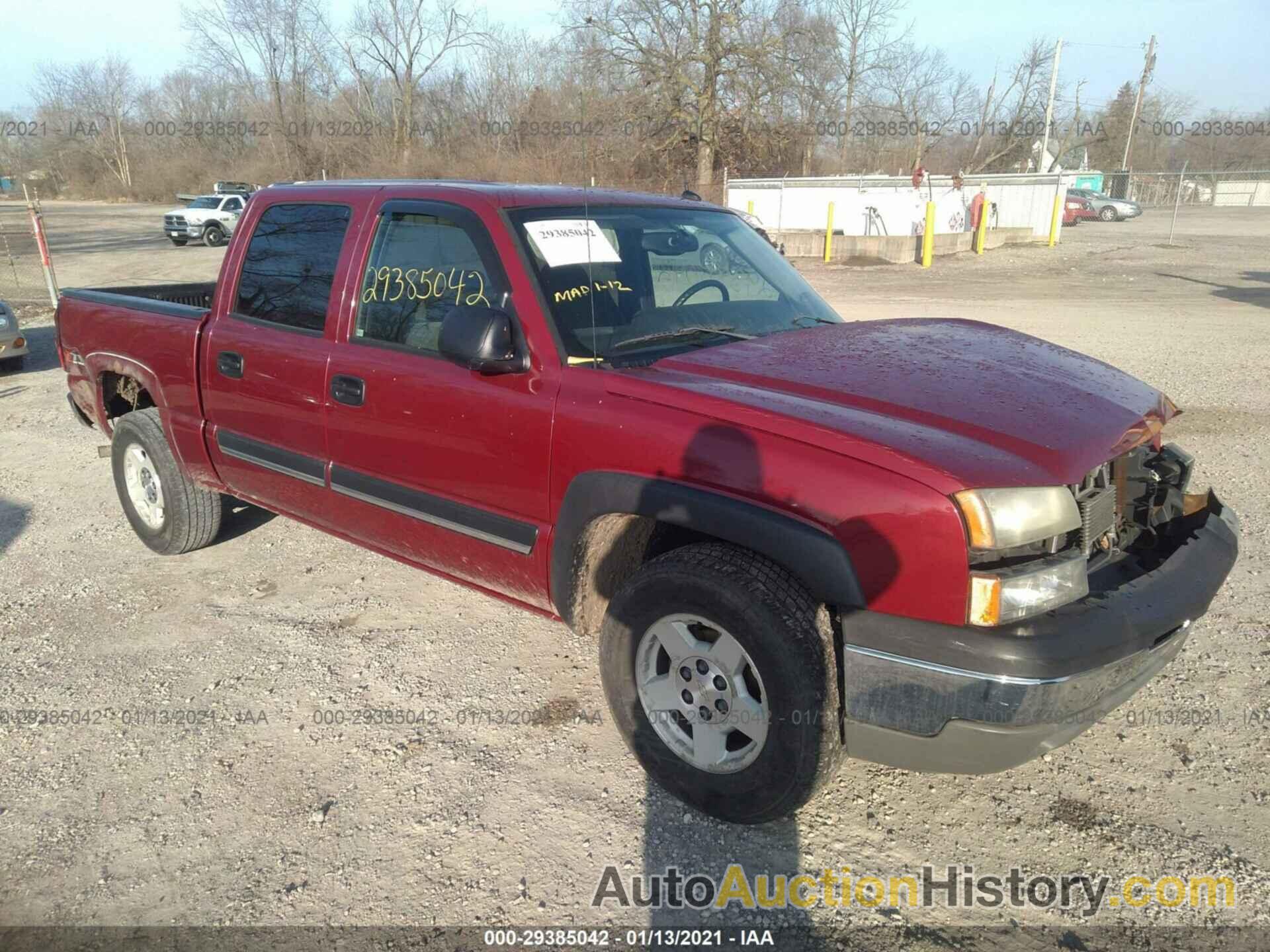 CHEVROLET SILVERADO 1500 CREW CAB Z71, 2GCEK13T641335740