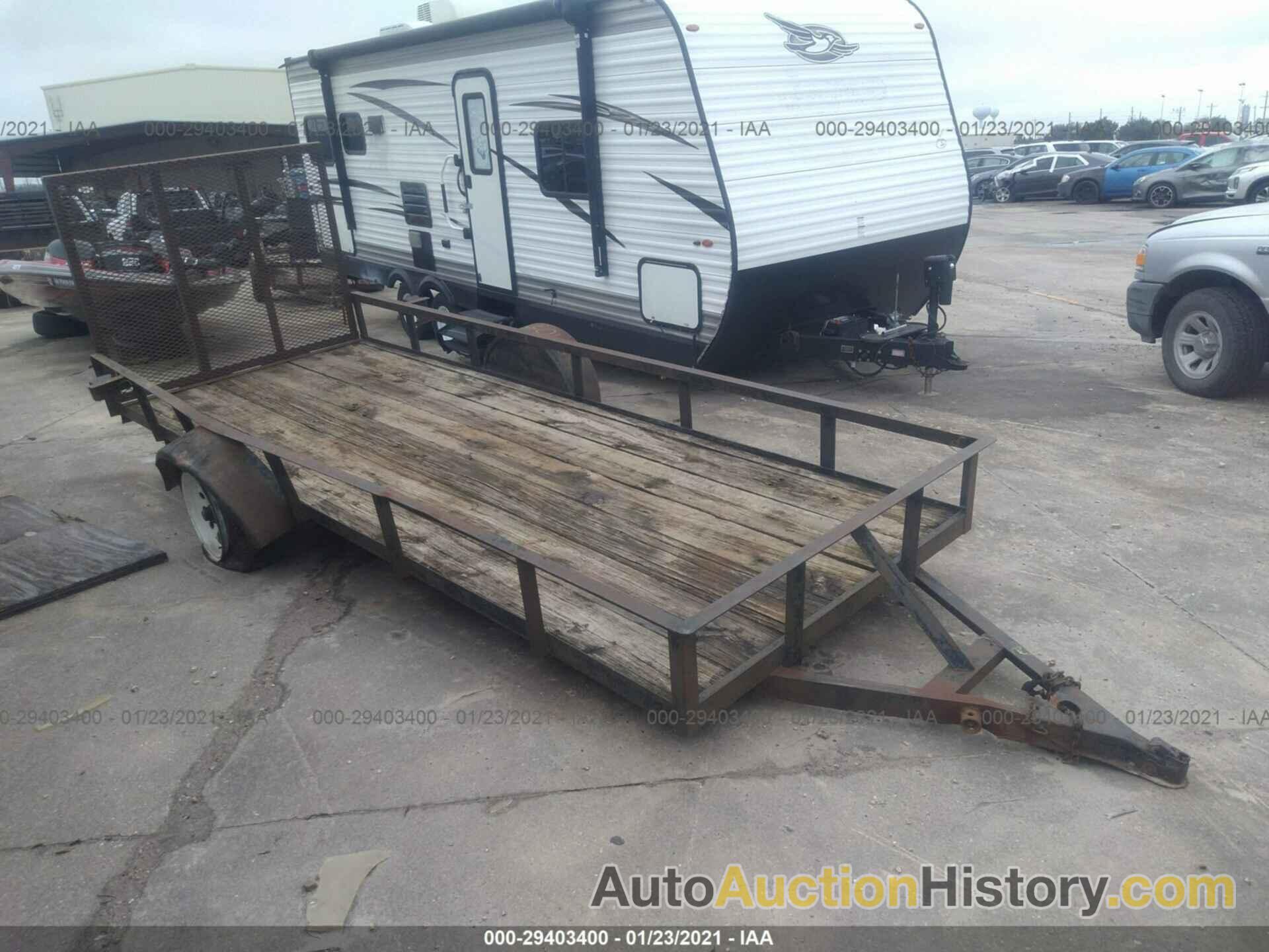 HOMEMADE FLATBED, 