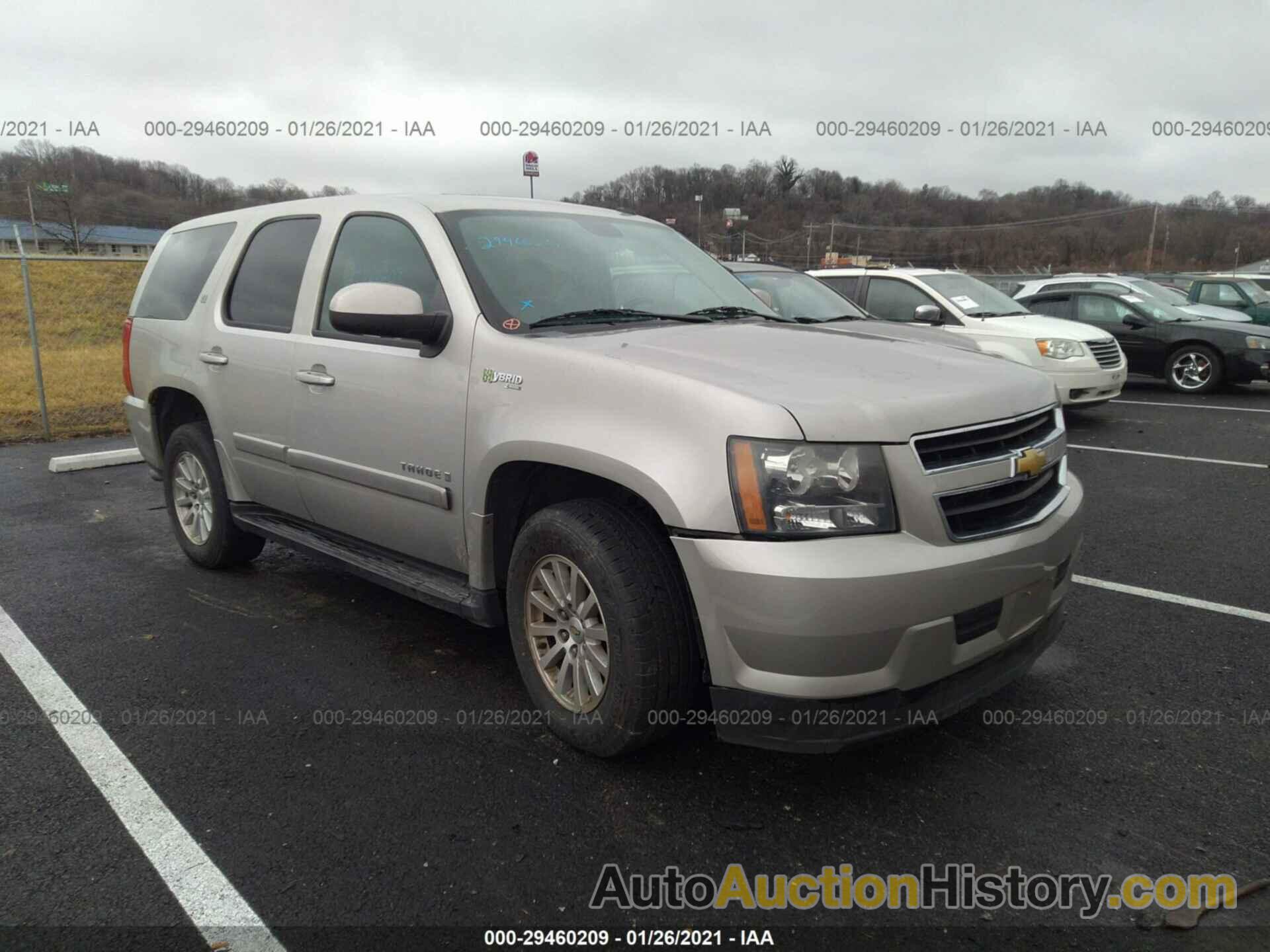 CHEVROLET TAHOE HYBRID, 1GNFK13509R185426