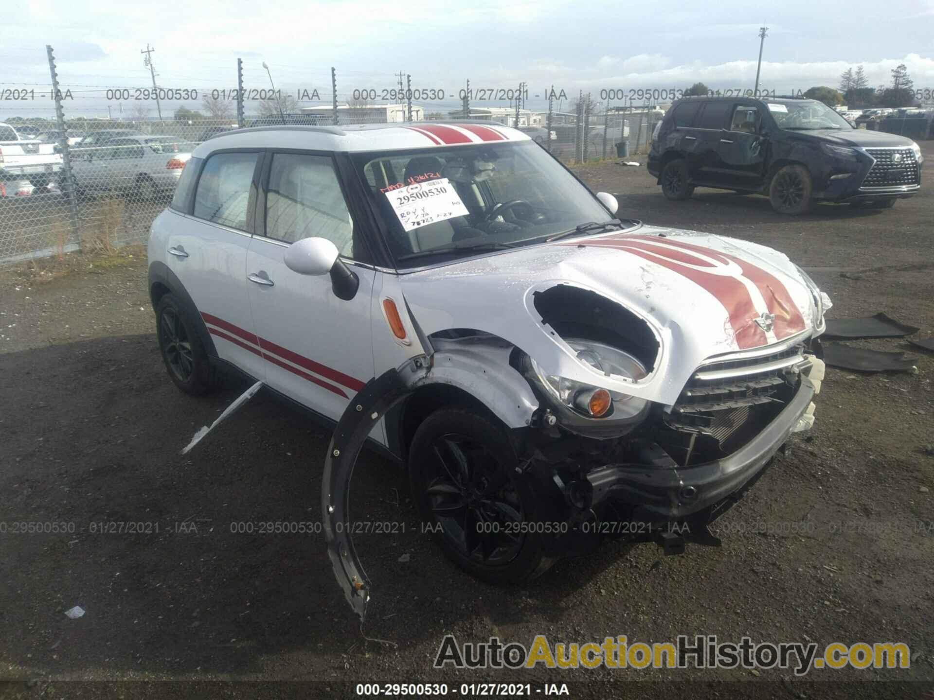 MINI COOPER COUNTRYMAN, WMWZB3C50DWM08136