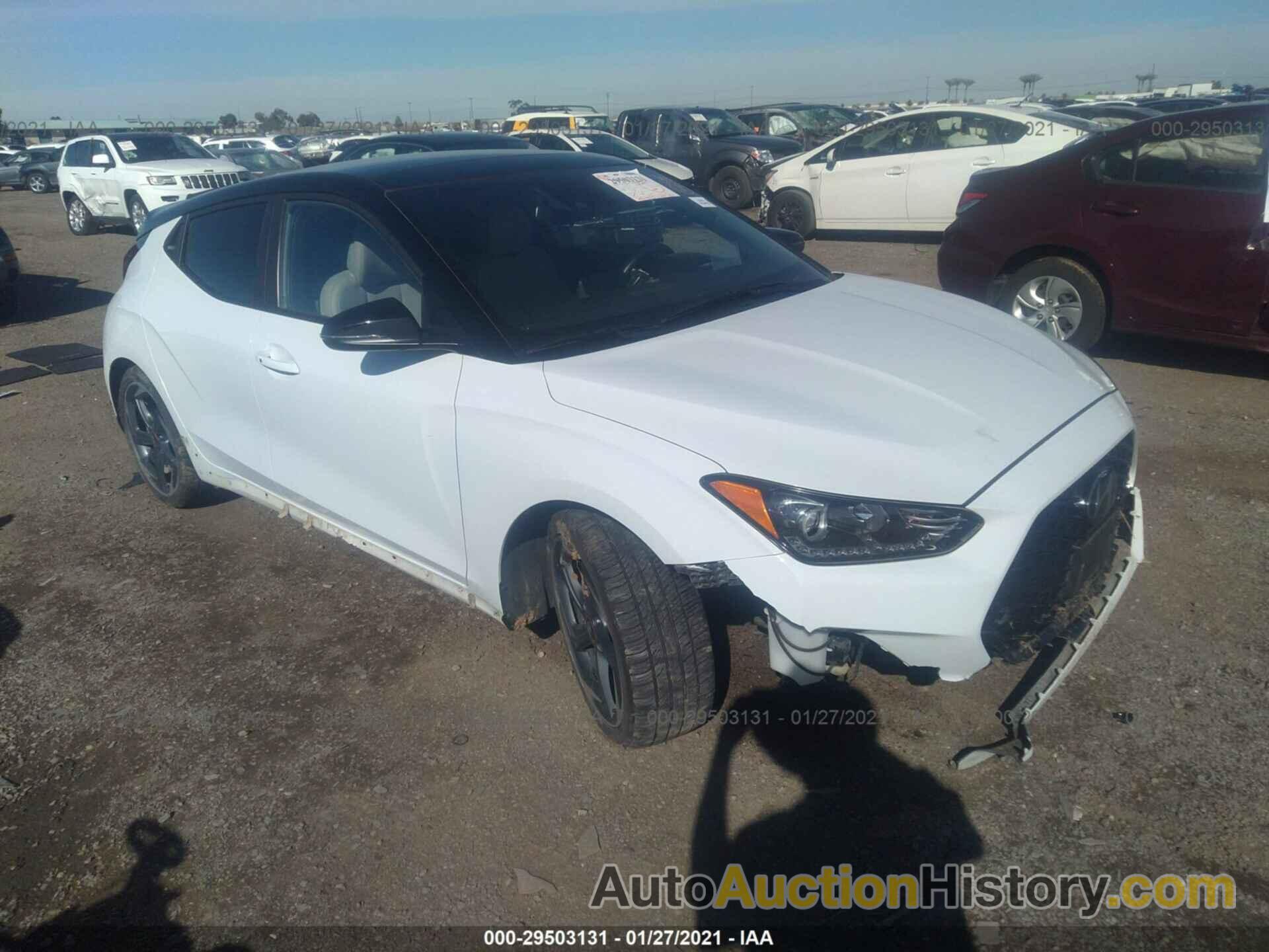 HYUNDAI VELOSTER TURBO ULTIMATE, KMHTH6ABXLU021116