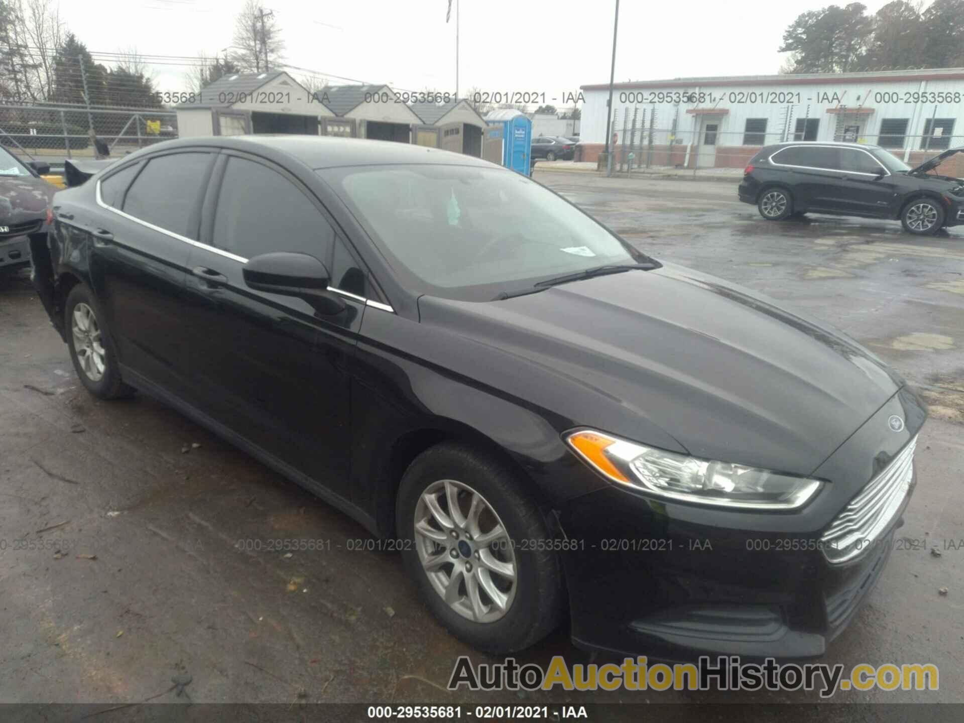 FORD FUSION S, 3FA6P0G76GR274408