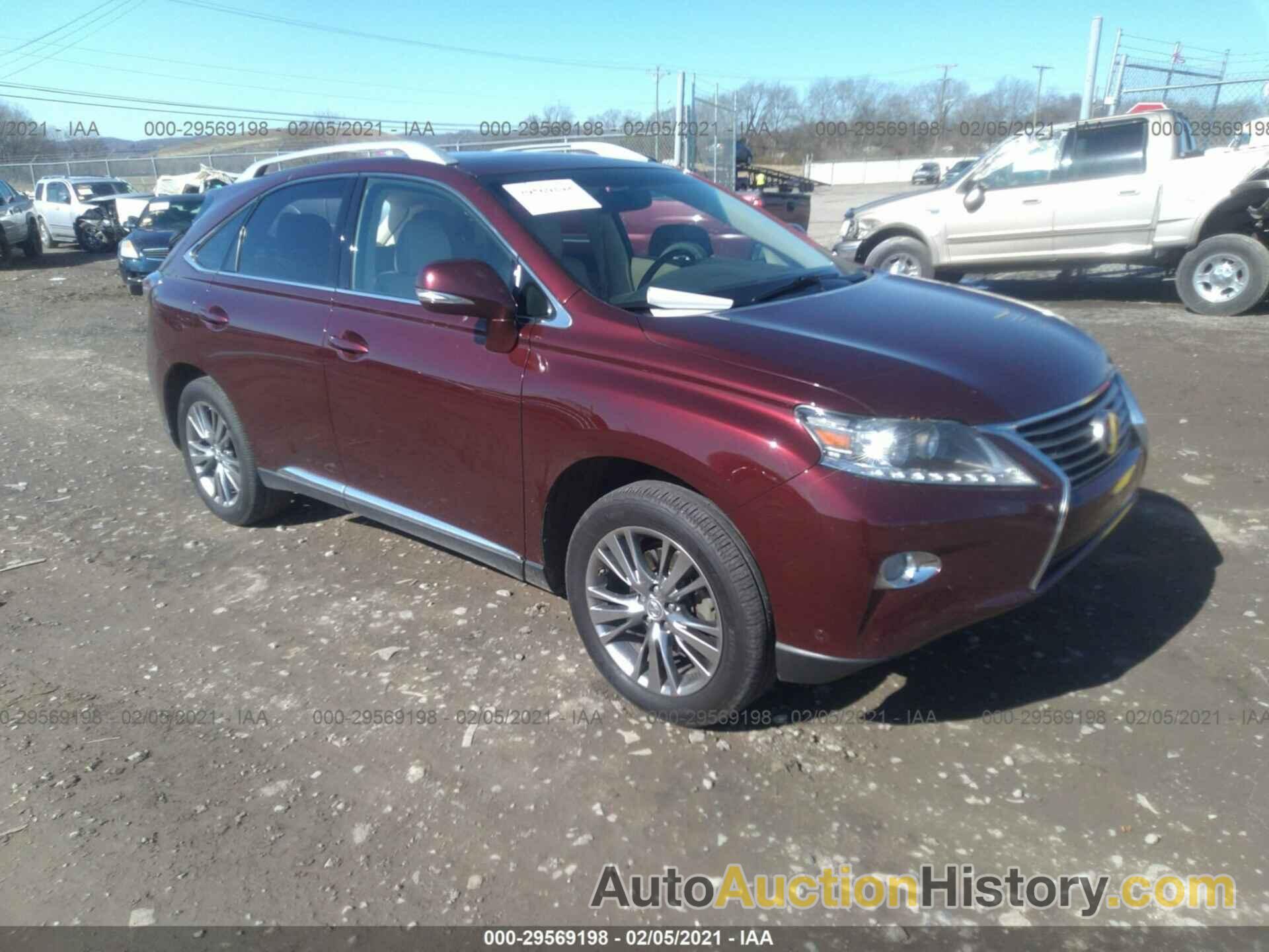 LEXUS RX 350, 2T2ZK1BA3EC145801