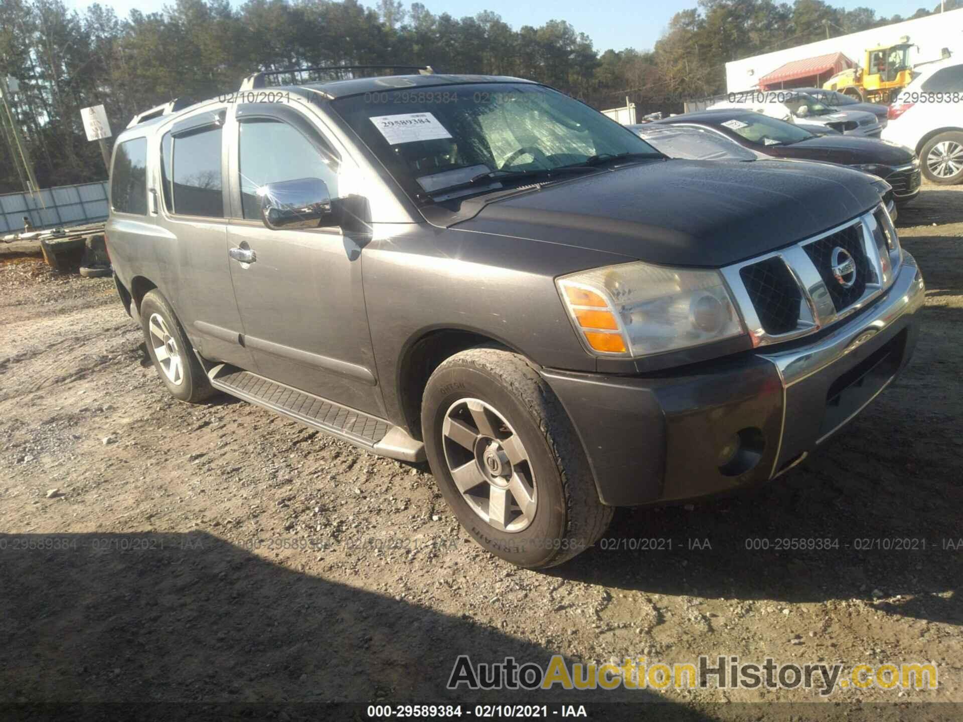 NISSAN PATHFINDER ARMADA LE, 5N1AA08A14N745861