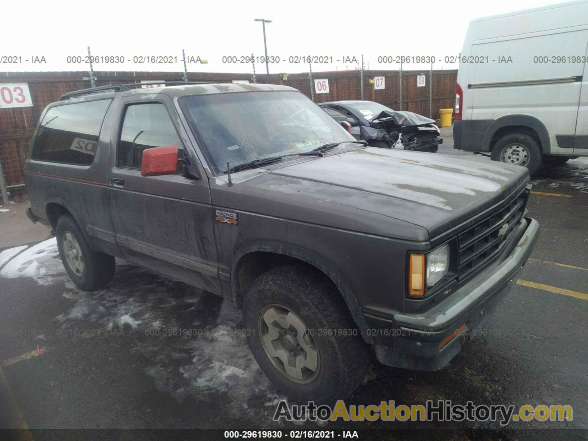 CHEVROLET BLAZER S10, 1GNCT18Z1J8222778