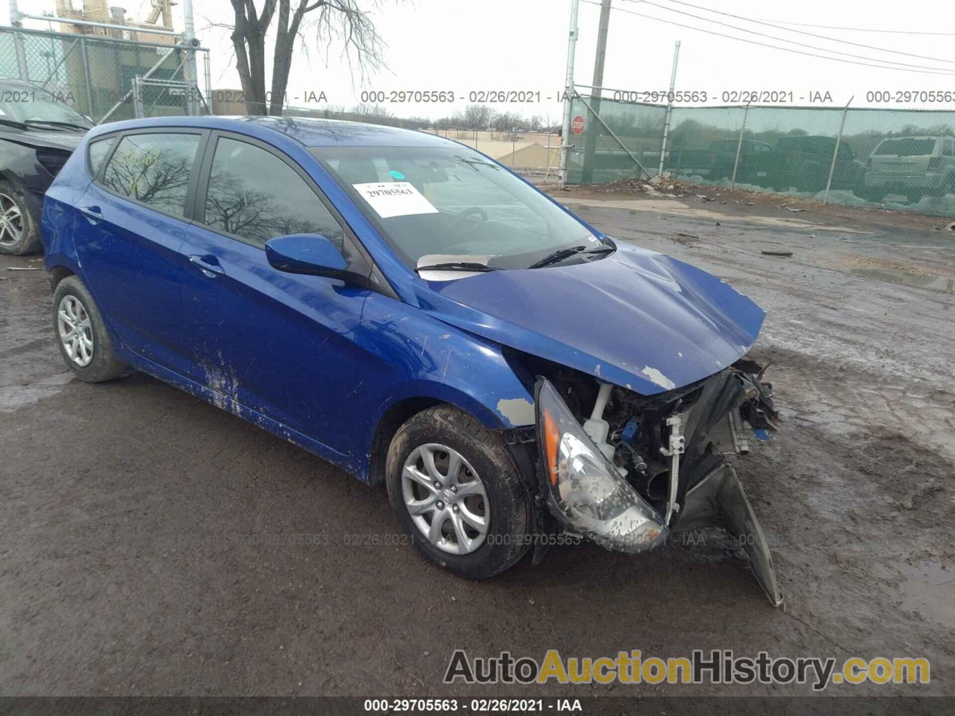 HYUNDAI ACCENT GS, KMHCT5AE4CU017291