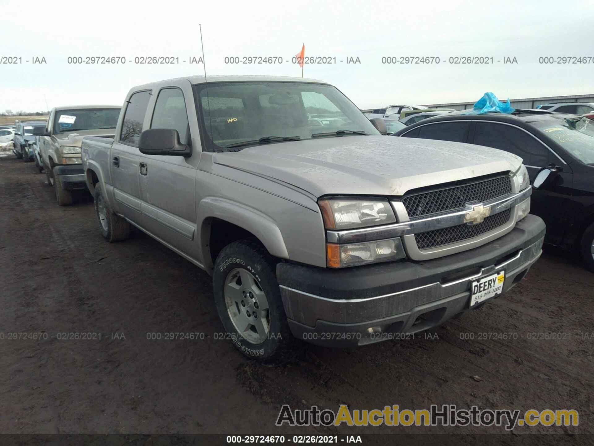 CHEVROLET SILVERADO 1500 CREW CAB Z71, 2GCEK13T141395523