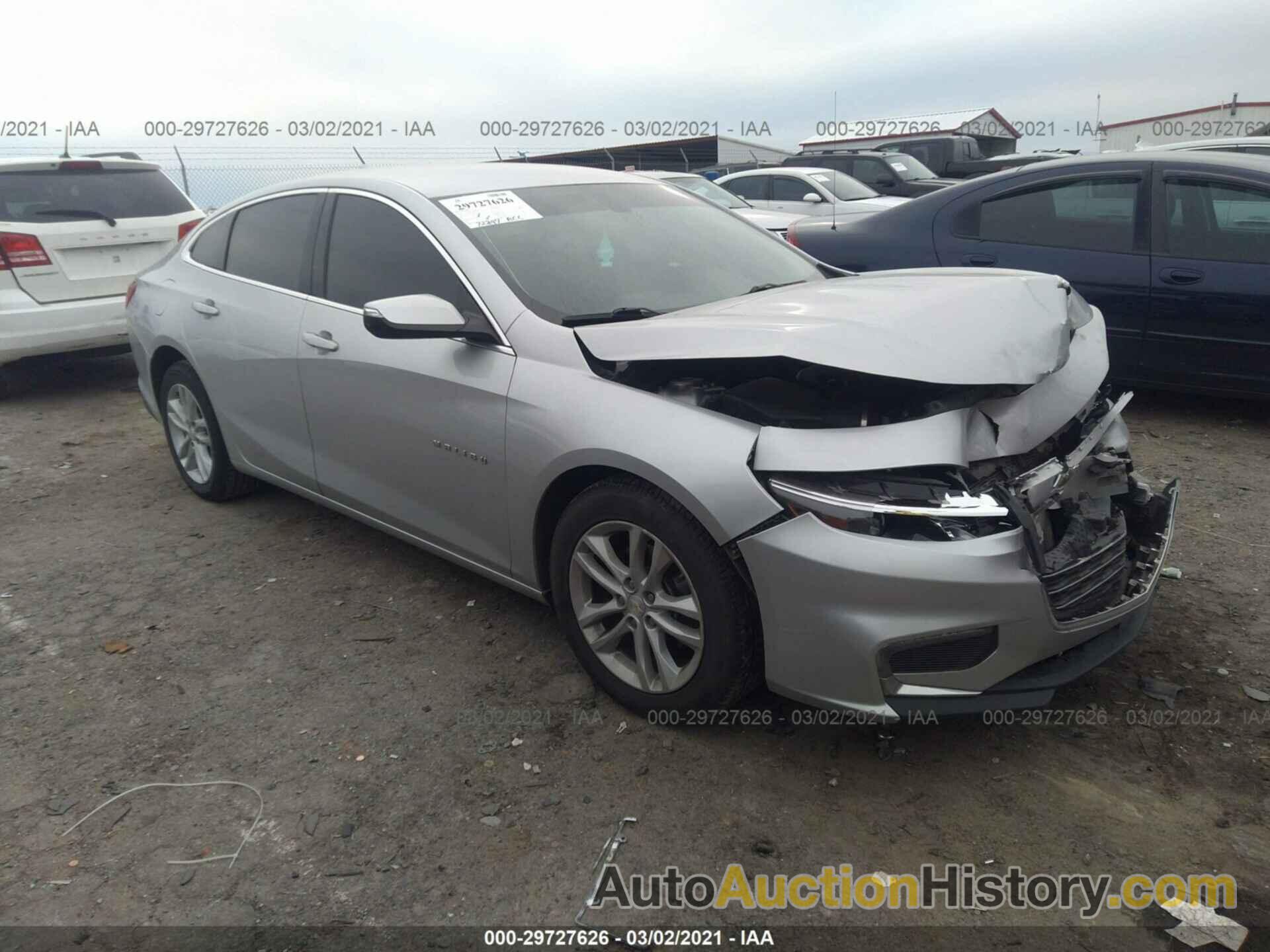 CHEVROLET MALIBU LT, 1G1ZD5ST3JF240473