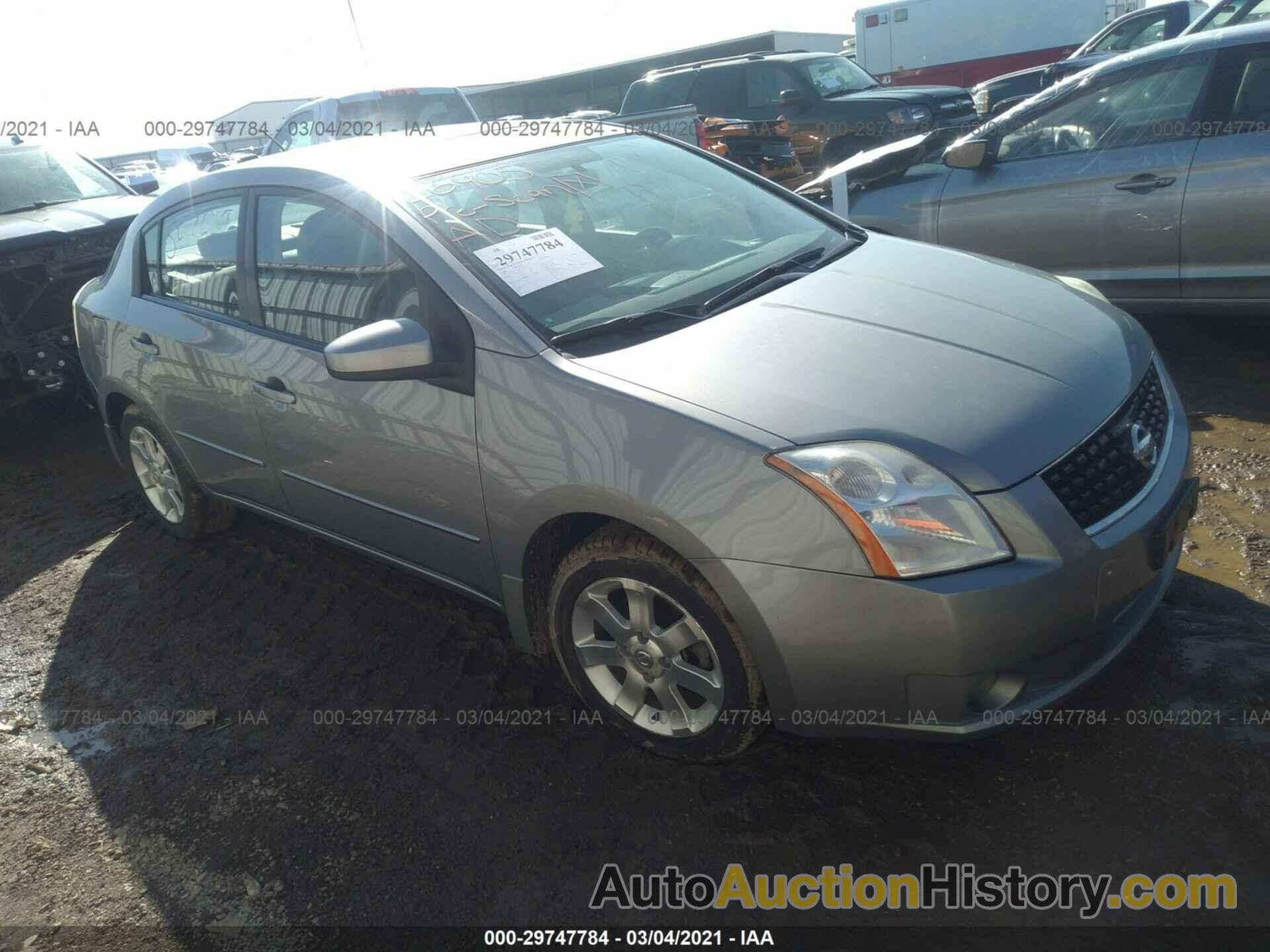 NISSAN SENTRA 2.0 S, 3N1AB61E38L739778