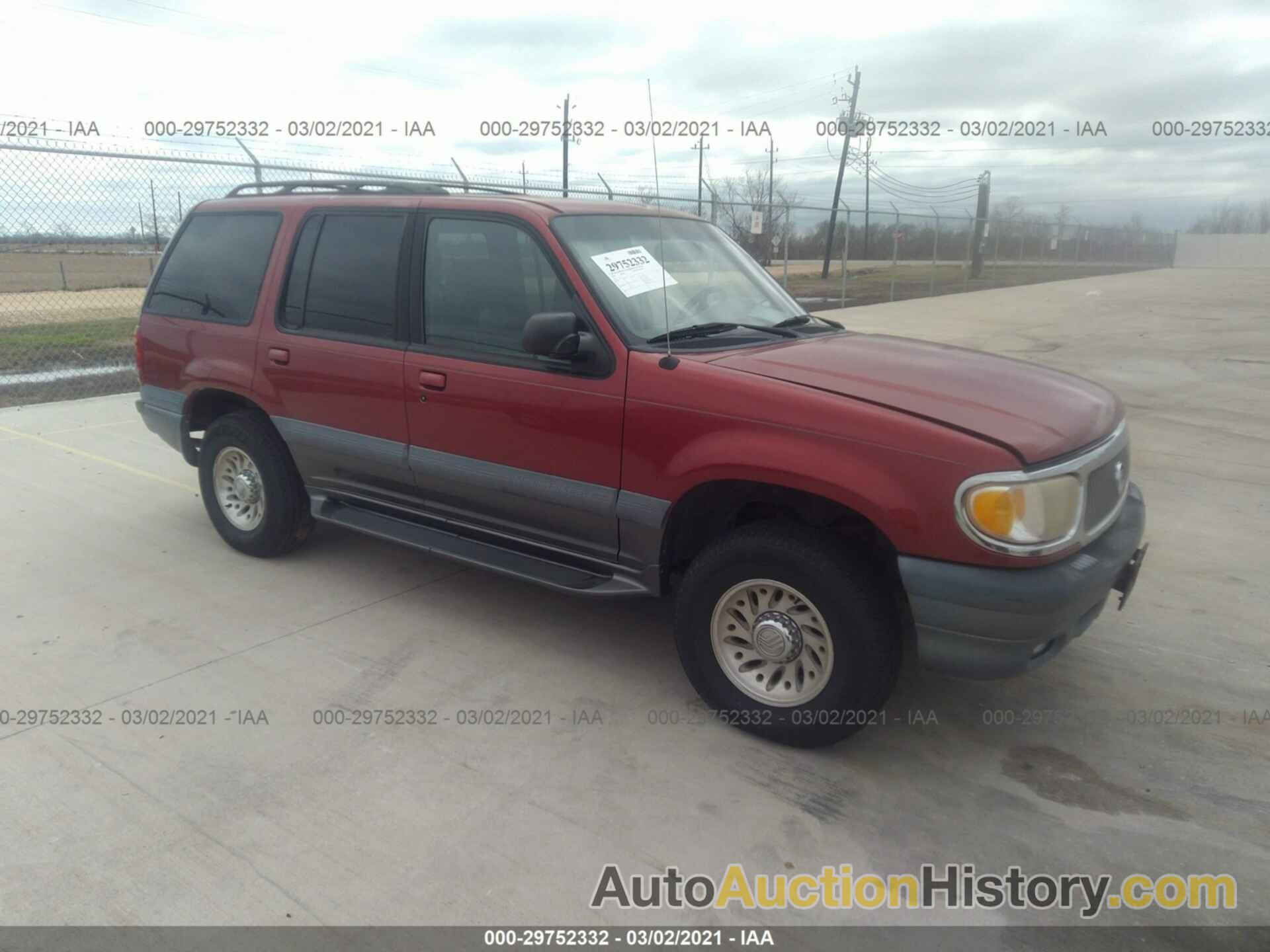 MERCURY MOUNTAINEER, 4M2ZU54E1XUJ28470