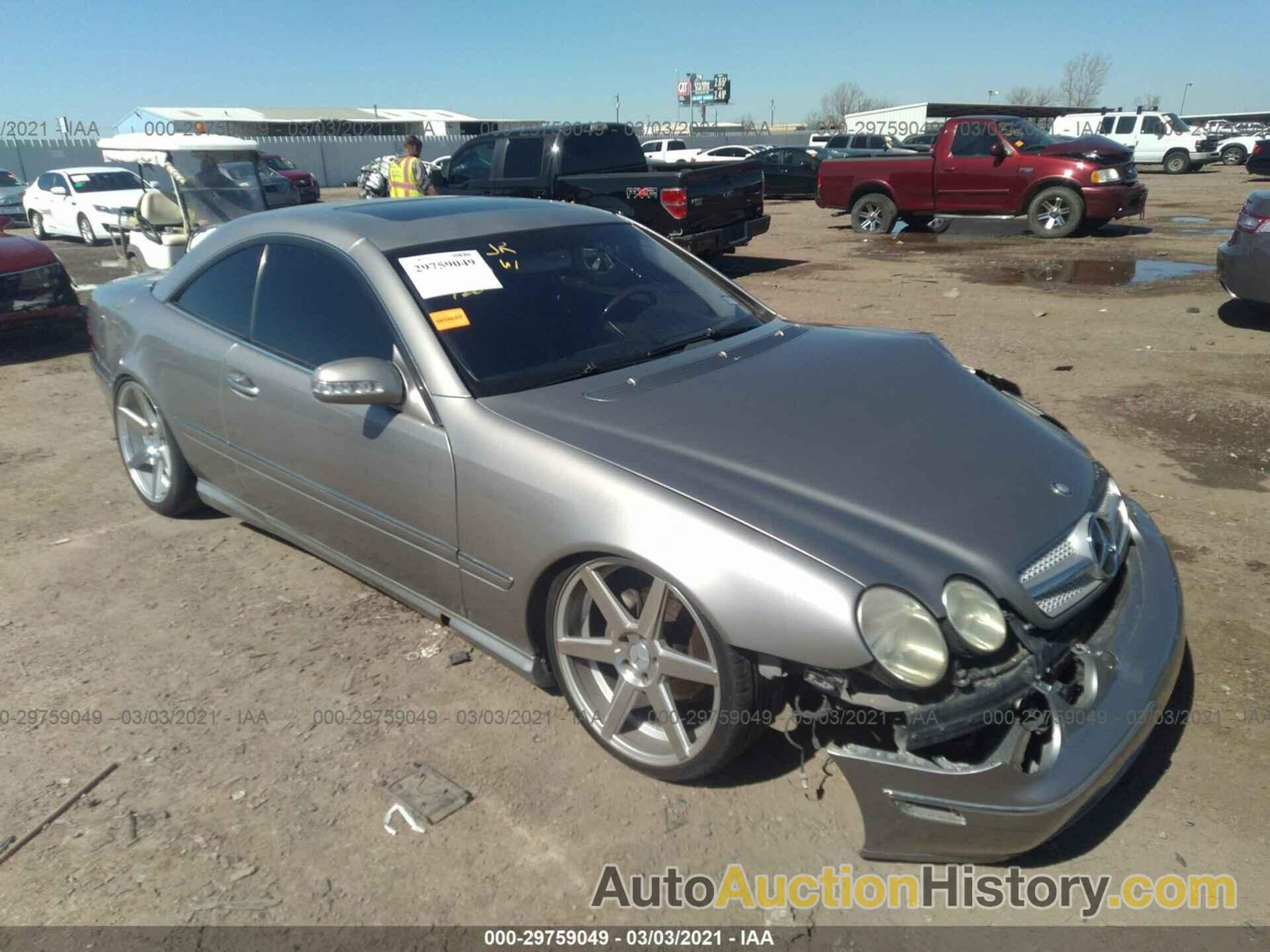 MERCEDES-BENZ CL-CLASS 5.0L, WDBPJ75J96A047955