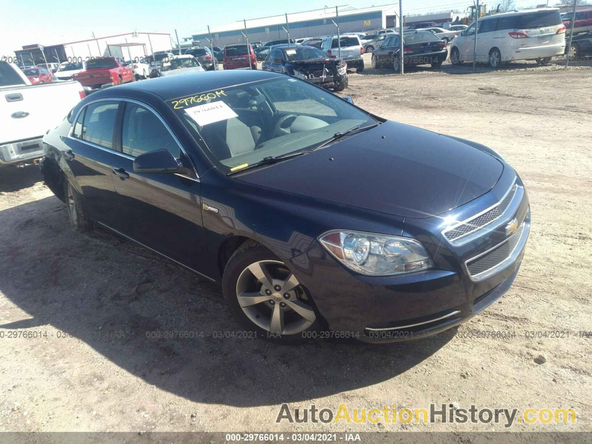 CHEVROLET MALIBU HYBRID, 1G1ZF5EZ0AF157190