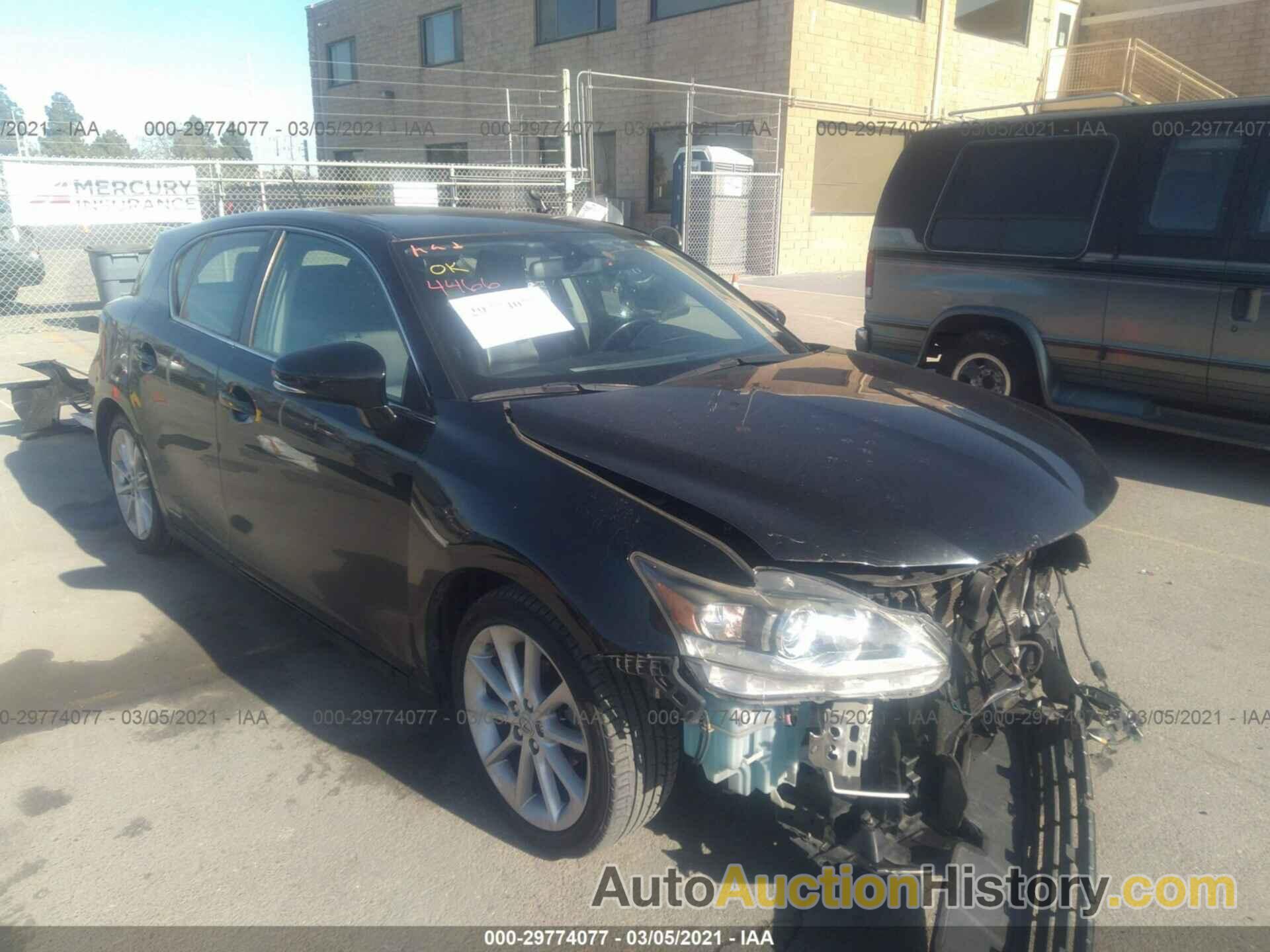 LEXUS CT 200H, JTHKD5BHXC2121493