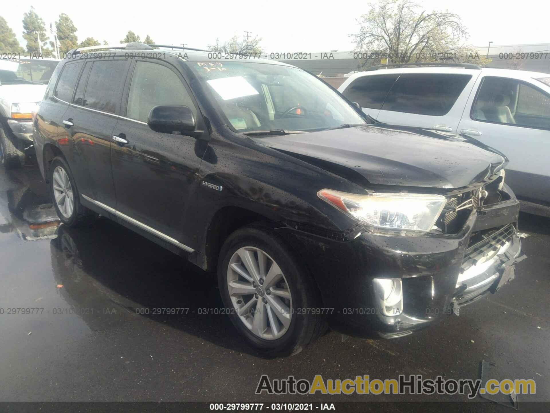 TOYOTA HIGHLANDER HYBRID LIMITED, JTEDC3EH8B2003028