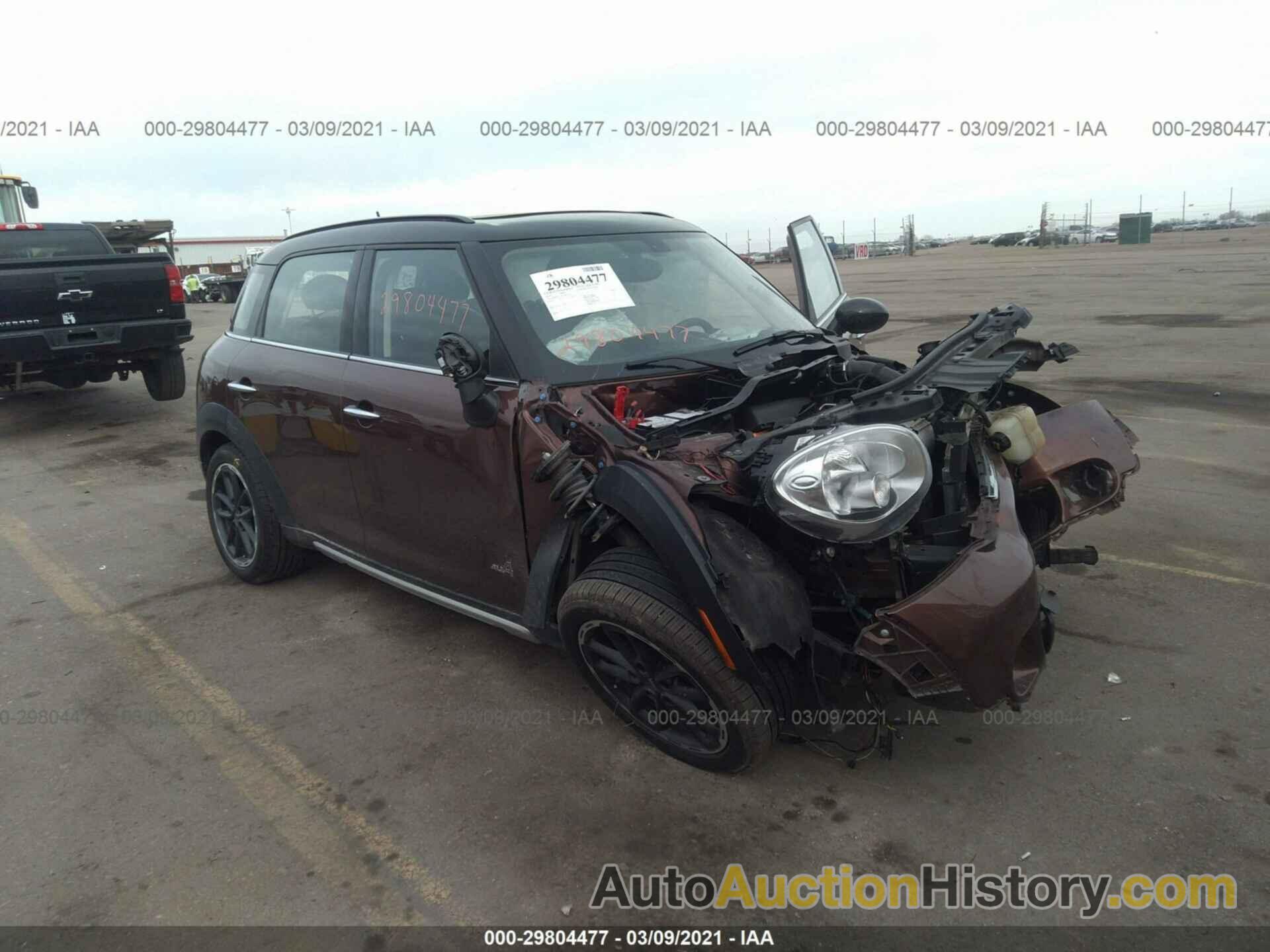 MINI COOPER COUNTRYMAN S, WMWZC5C56GWU01124