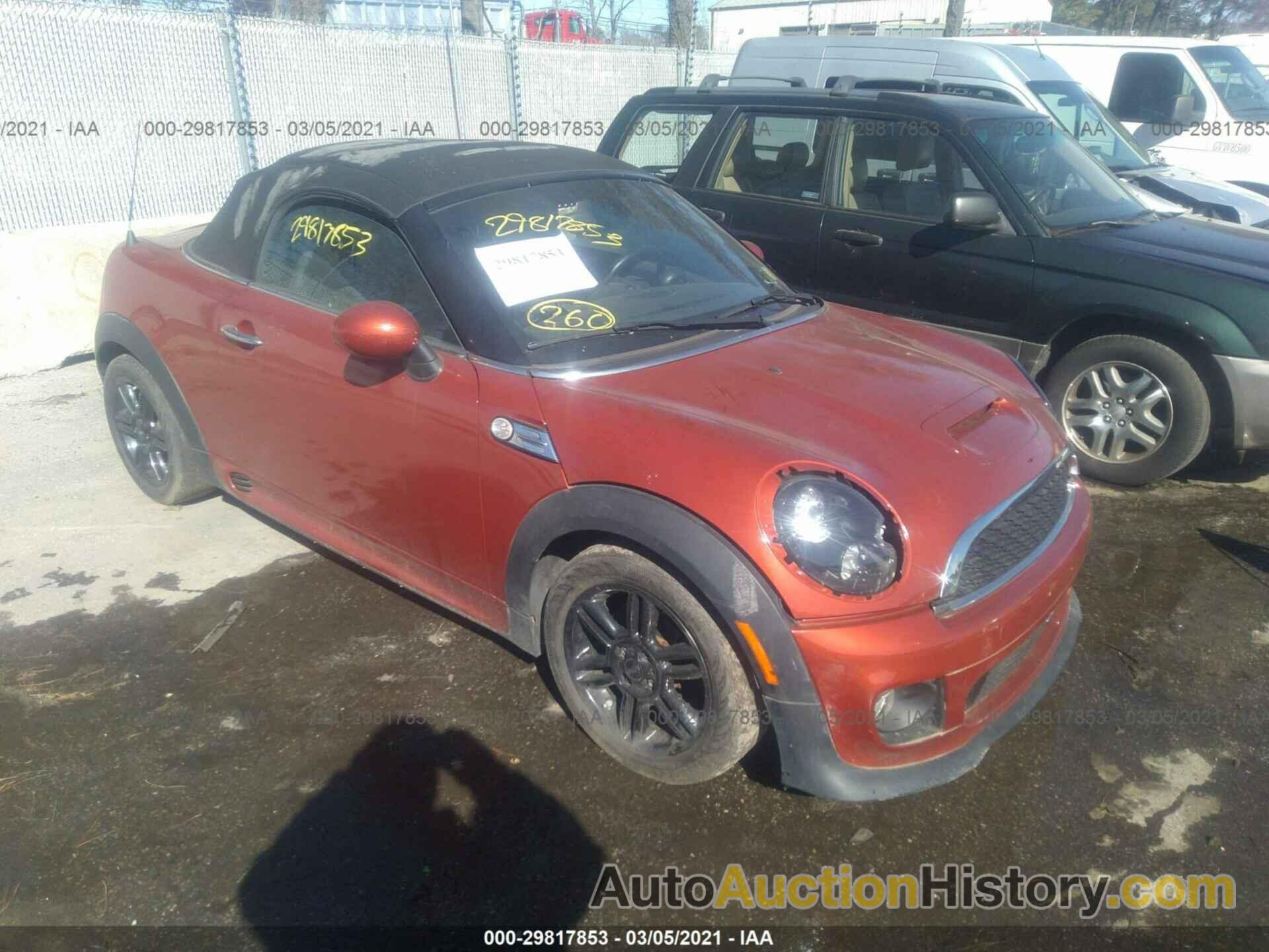 MINI COOPER ROADSTER JOHN COOPER WORKS, WMWSY9C5XDT432593